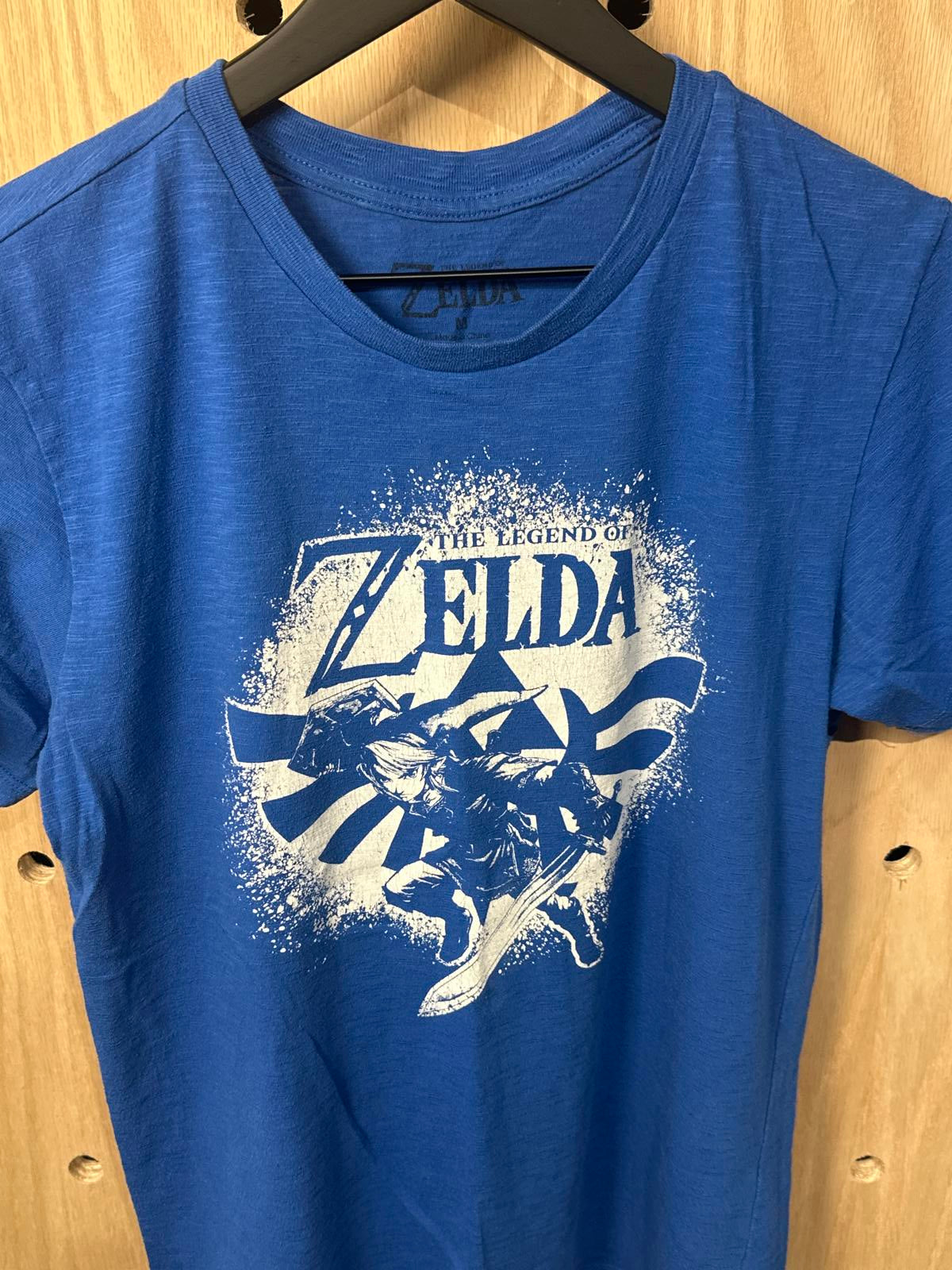 The Legend of Zelda Blue Graphic T-Shirt