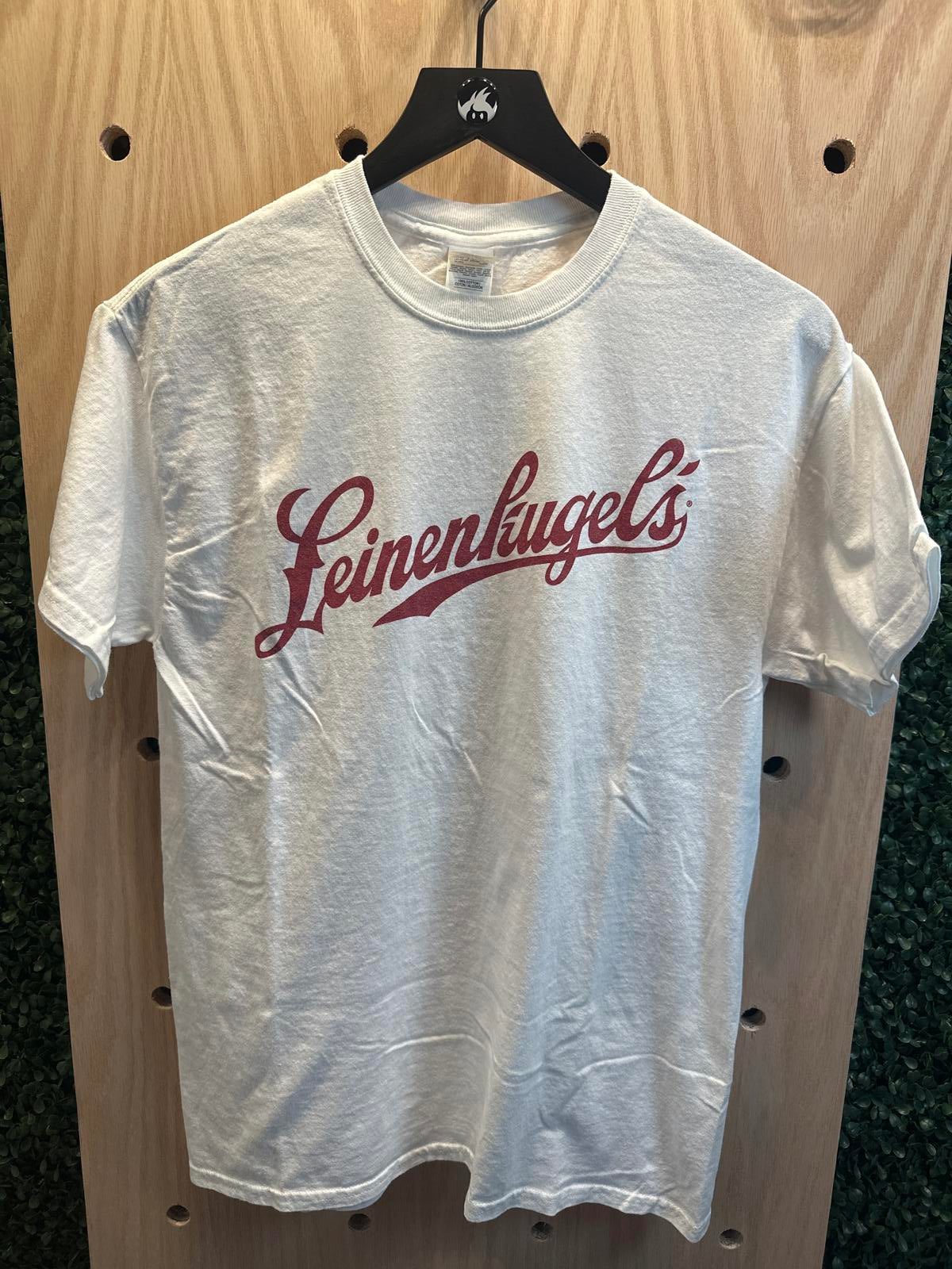 Leinenkugel's White Graphic T-Shirt Gildan Medium