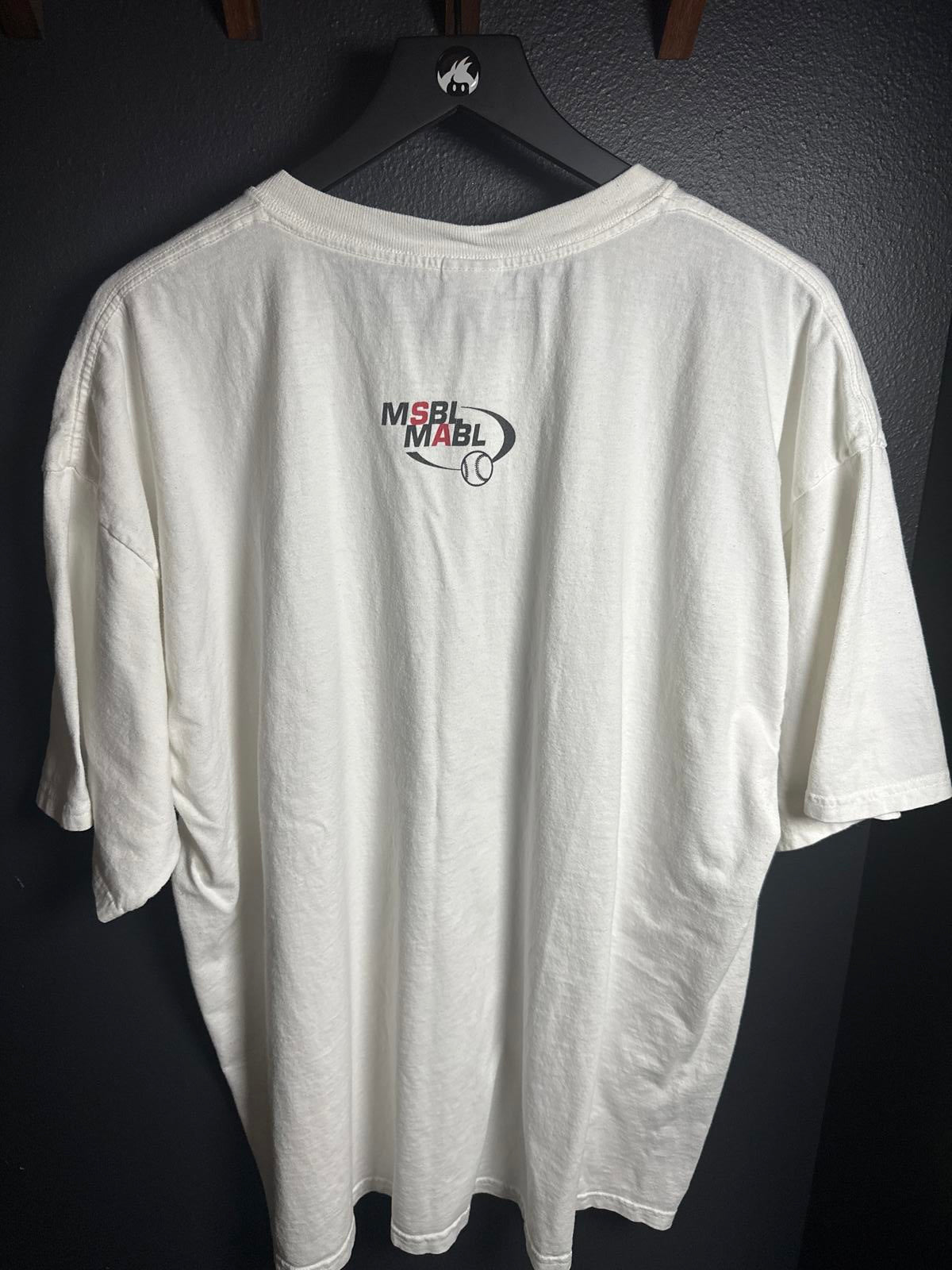 Gildan Ultra Cotton White MSBL Fall Classic Florida Graphic T-Shirt Size 2XL
