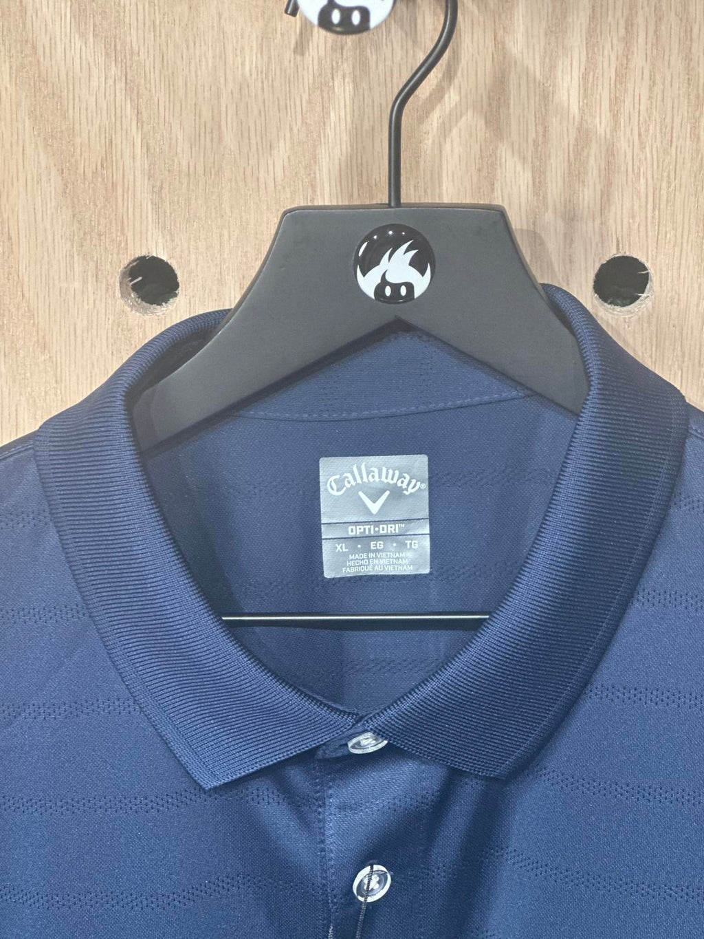 Callaway Men's Navy Blue Polo Shirt with Ashley Logo