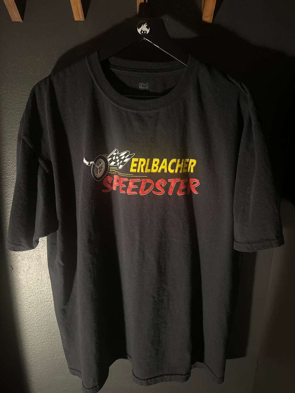 Erlbacher Speedster Graphic Tee - Black