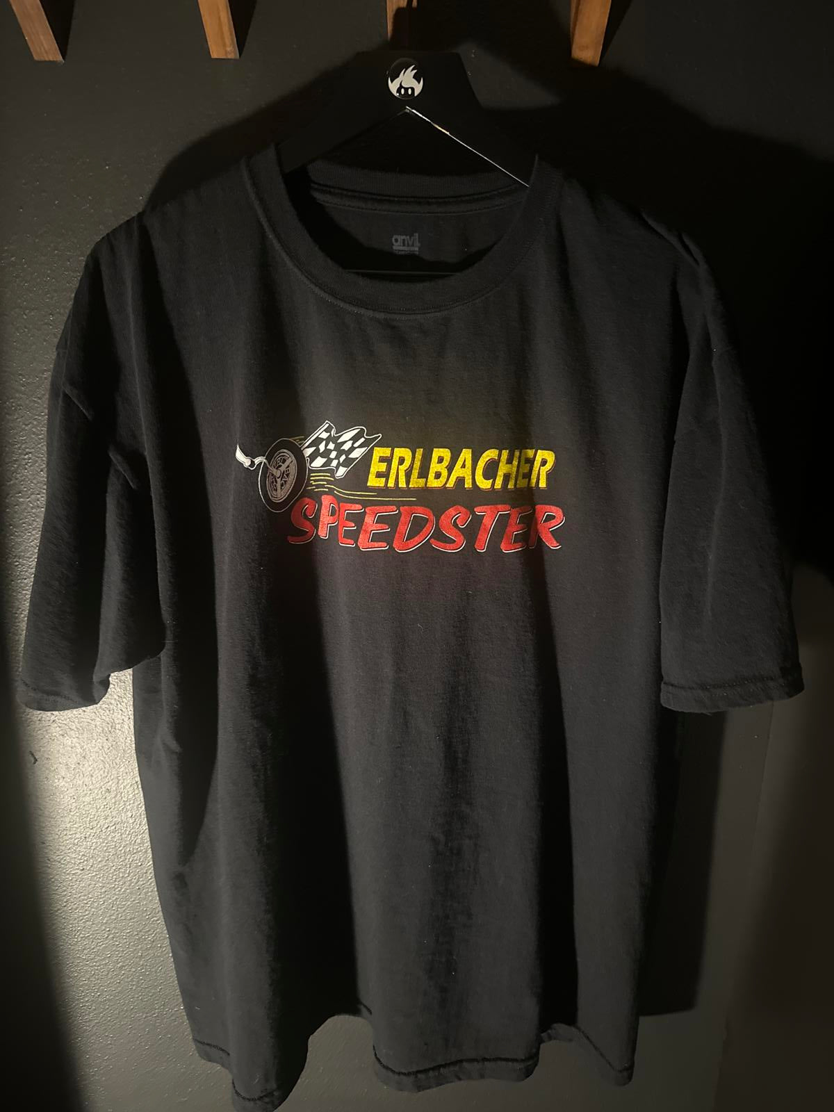 Erlbacher Speedster Graphic Tee - Black