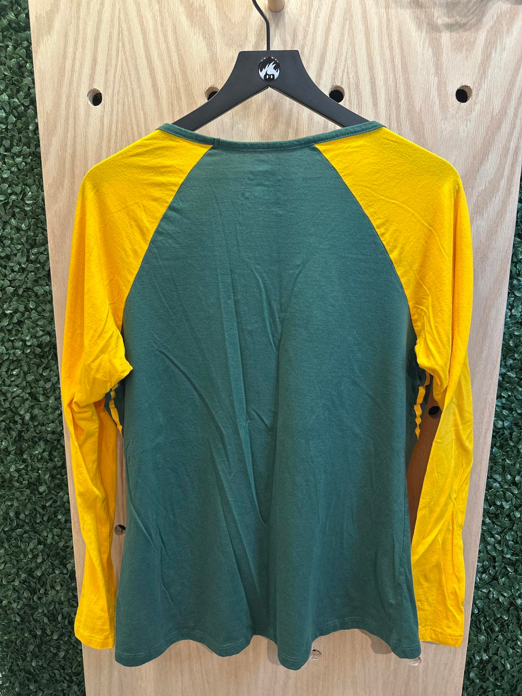 Green Bay Packers Women's Long Sleeve Lace-Up Shirt