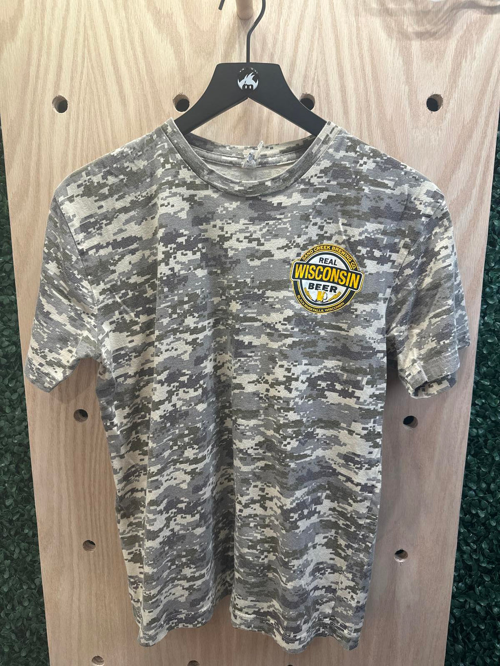 Real Wisconsin Beer Camouflage T-Shirt