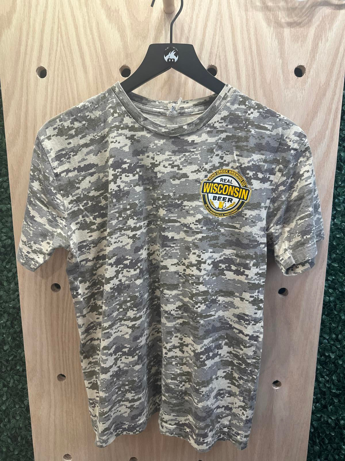 Real Wisconsin Beer Camouflage T-Shirt