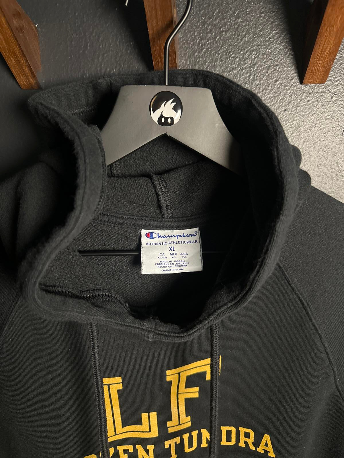 Champion Lambeau Field Frozen Tundra Hoodie - Black