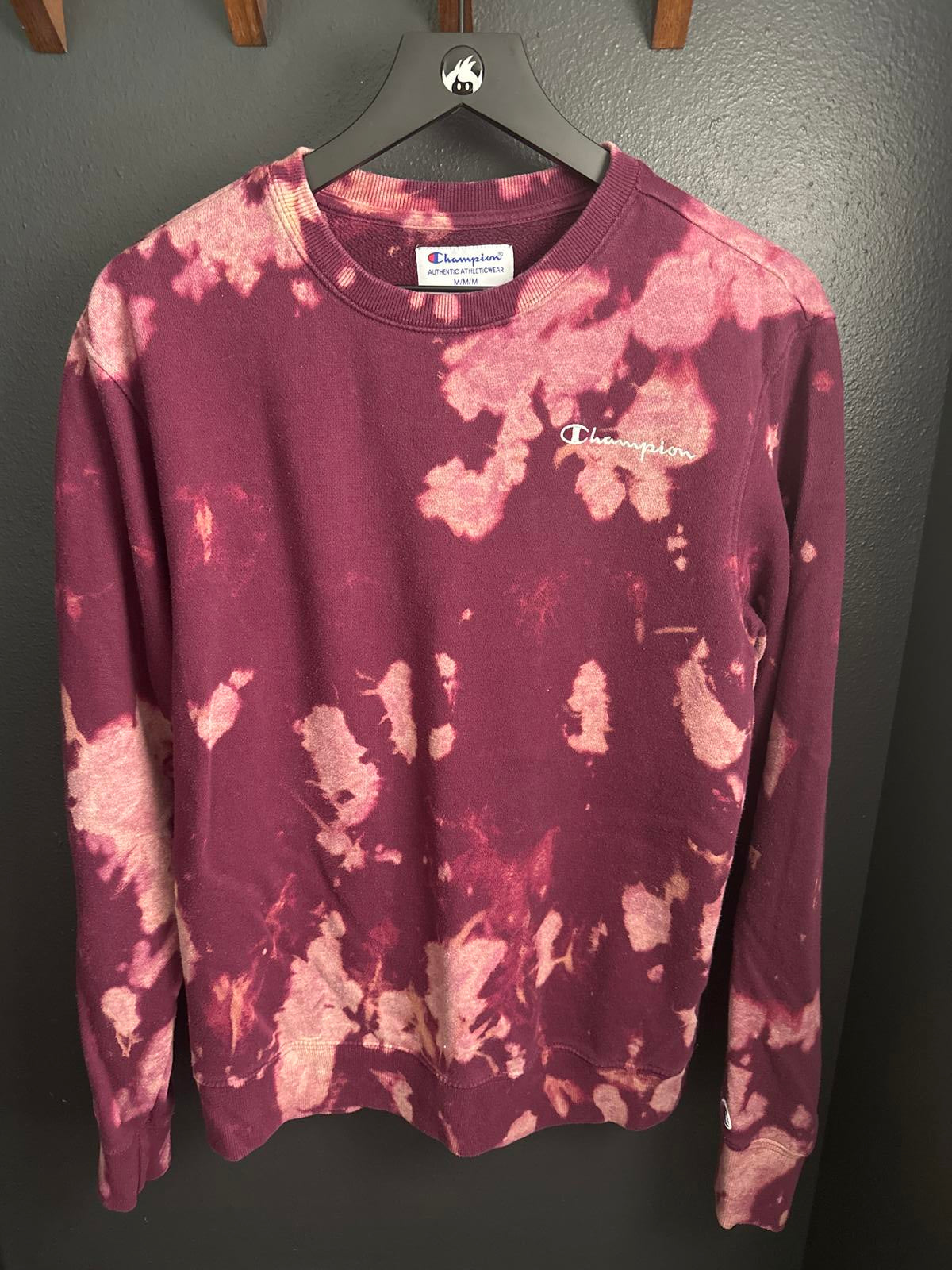 Champion Men's Tie-Dye Sweatshirt/Crewneck
