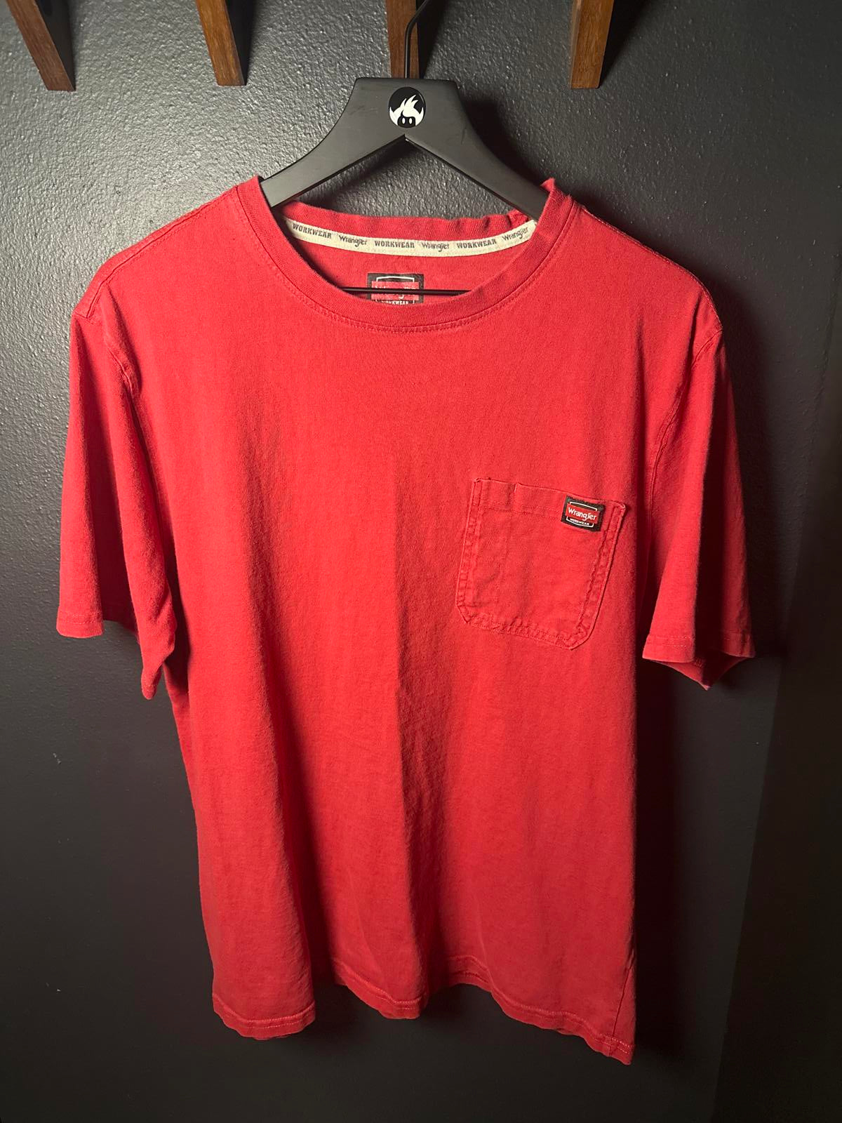 Wrangler Red Pocket T-Shirt - Casual Comfort