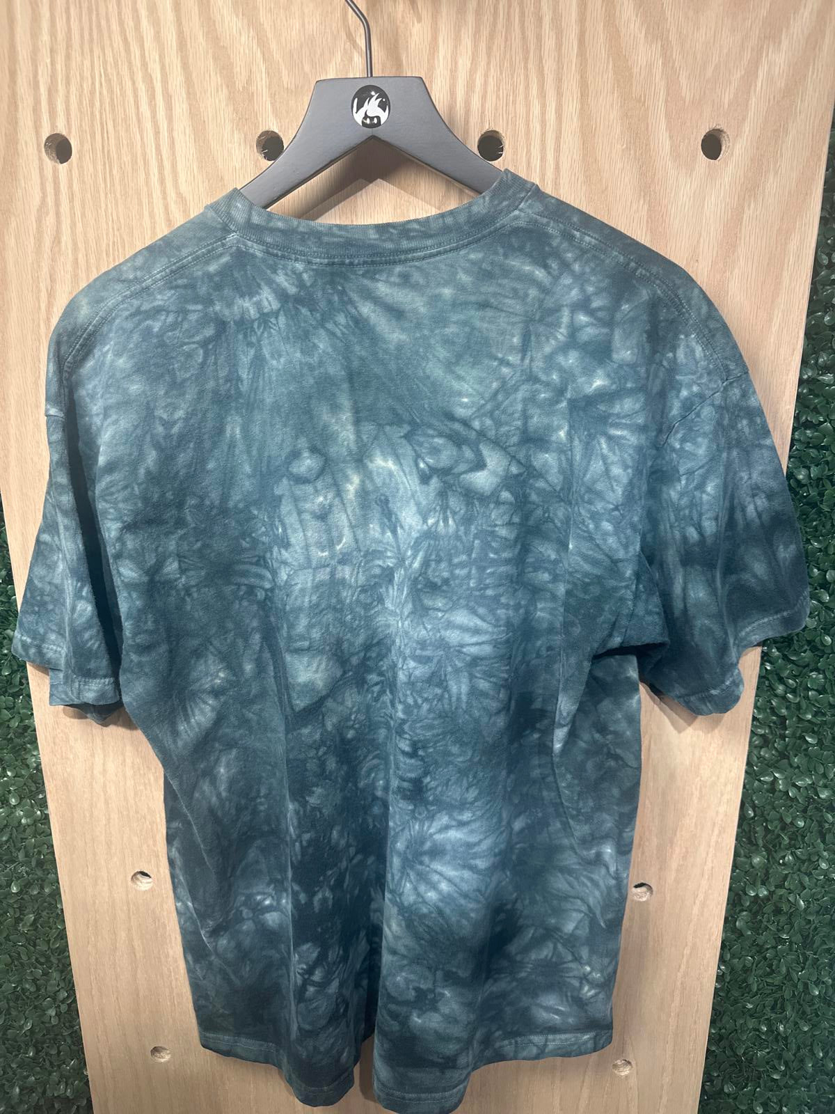 The Mountain Tie-Dye Graphic T-Shirt with Native American Design
