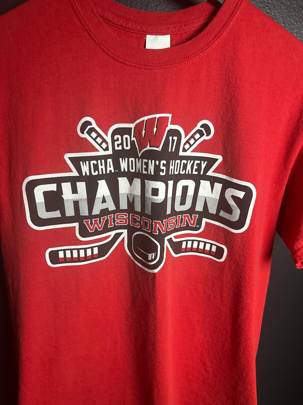 2017 WCHA Women's Hockey Champions Wisconsin T-Shirt
