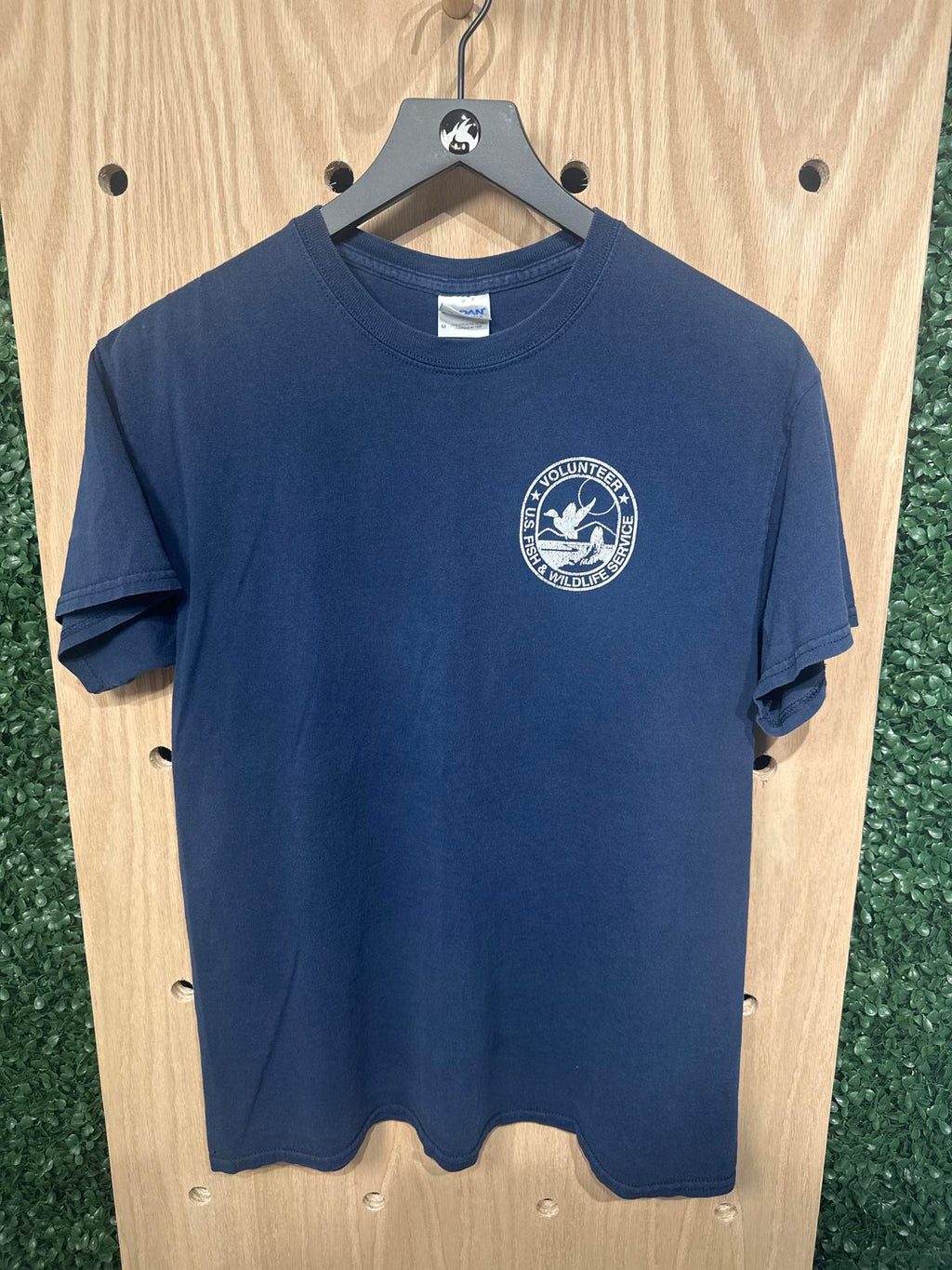 Gildan Navy Blue Volunteer U.S. Fish & Wildlife Service T-Shirt