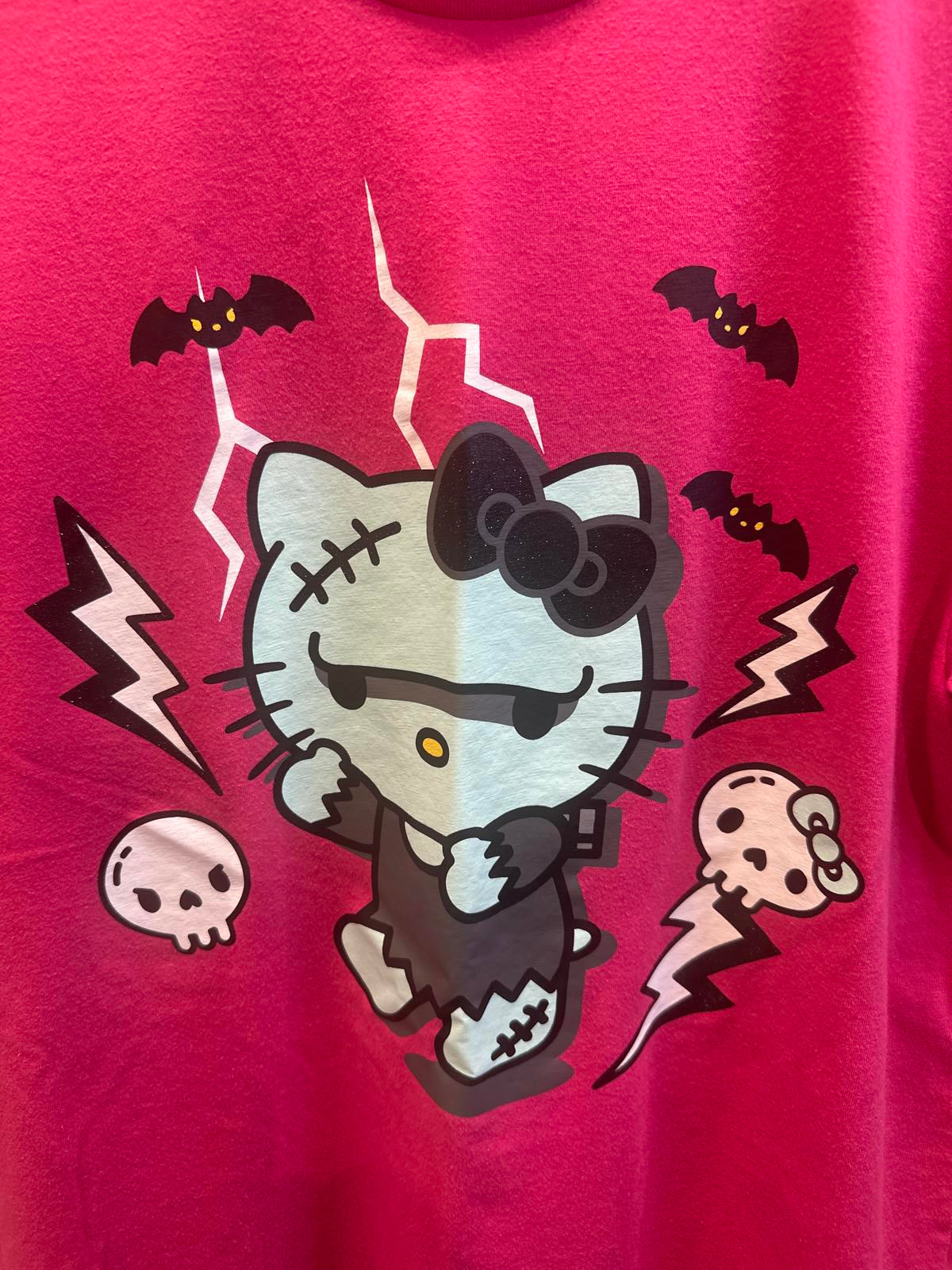 Hello Kitty Halloween Graphic Short Sleeve T-Shirt