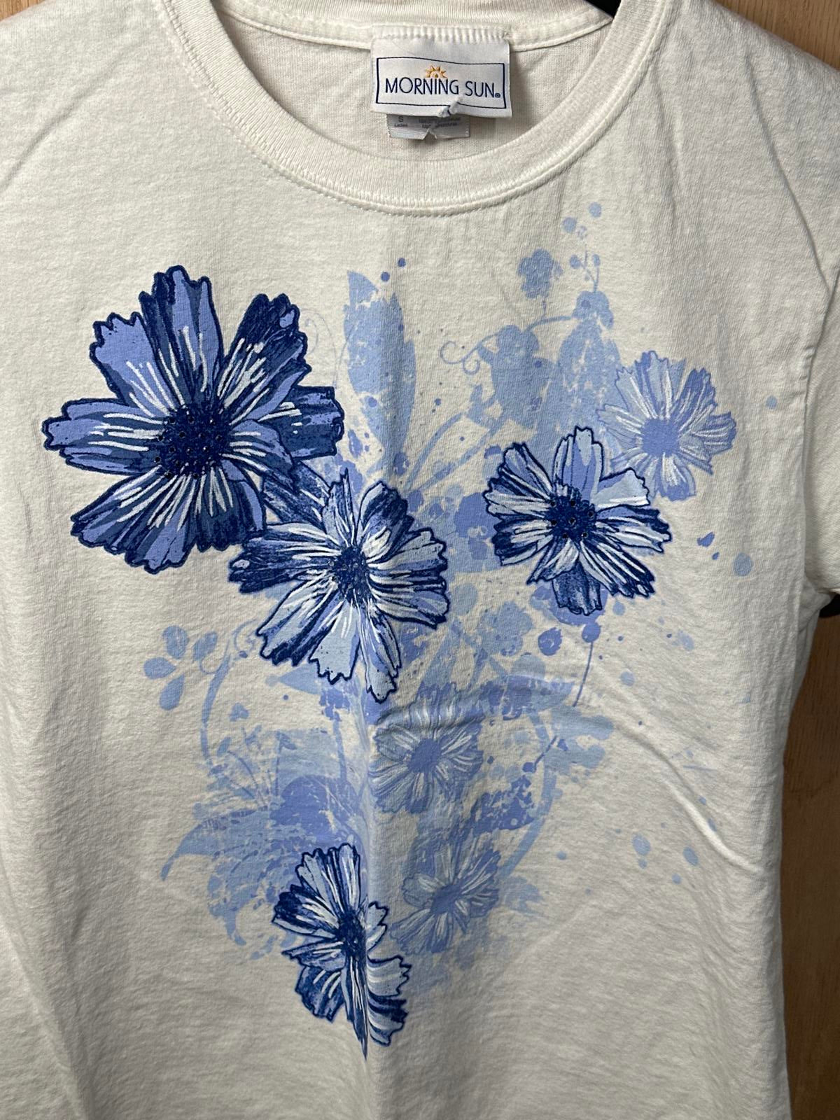 Morning Sun Women's Floral Print T-Shirt