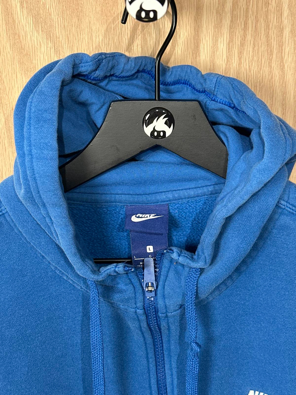 Nike Blue Full-Zip Hoodie Sweatshirt