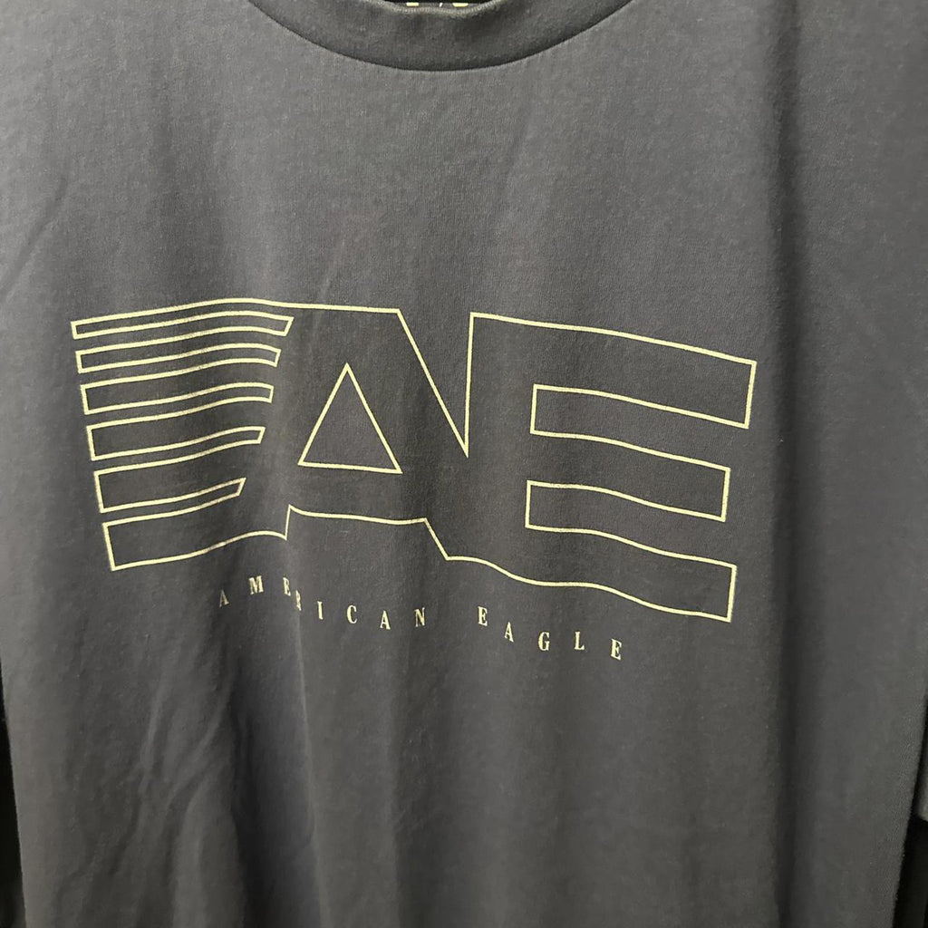 American Eagle Classic Logo T-Shirt - Blue