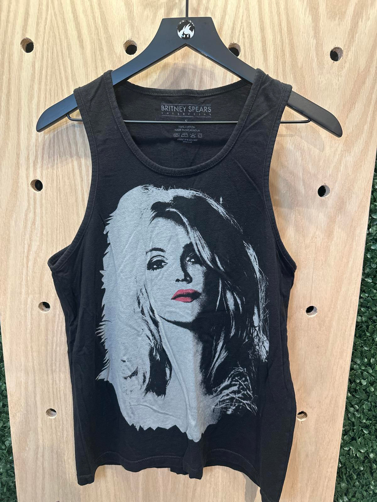 Britney Spears Collection Women's Black Graphic Tank Top