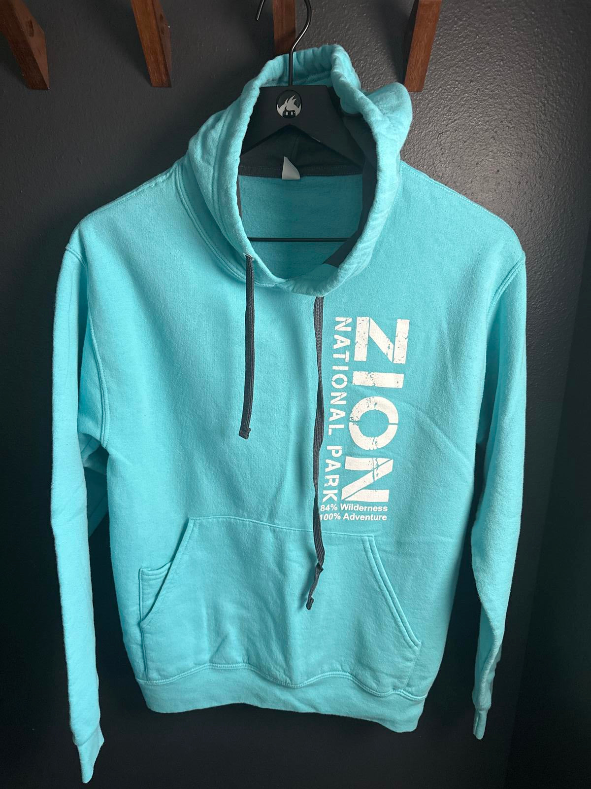Zion National Park Hoodie - Turquoise Adventure Wear