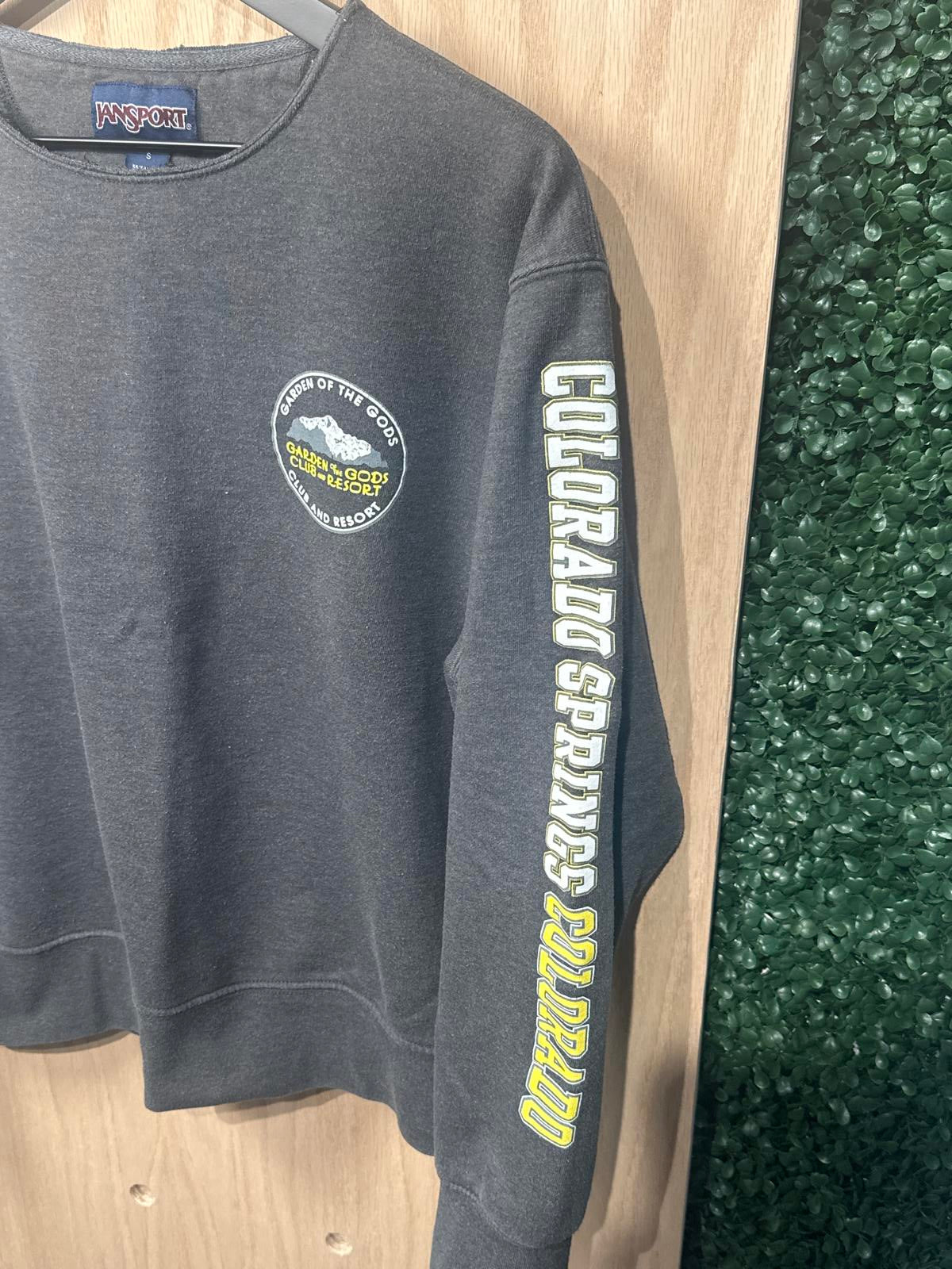 JanSport Grey Garden of the Gods Club and Resort Sweatshirt