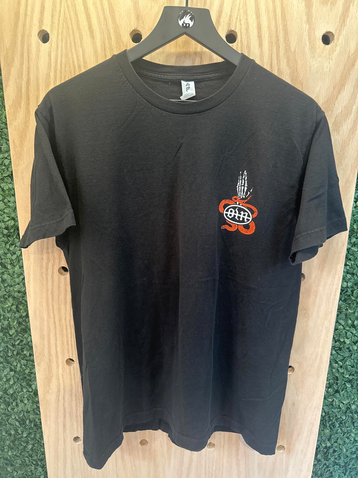 Our Last Night Black Graphic Print Men's Band T-Shirt
