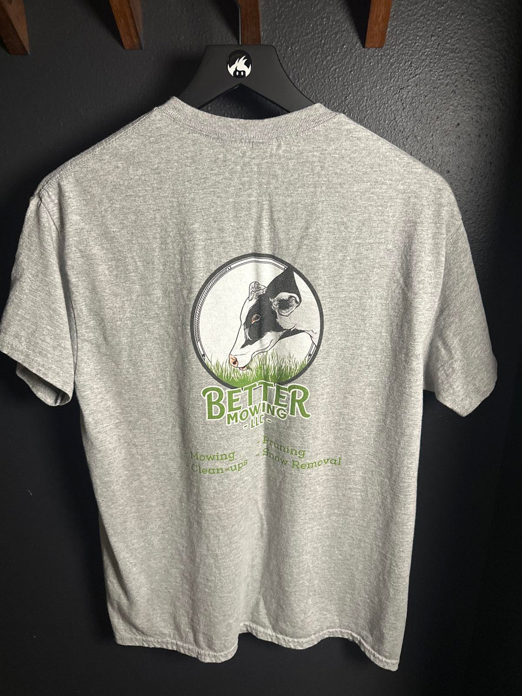 Better Mowing LLC Gray Men's T-Shirt