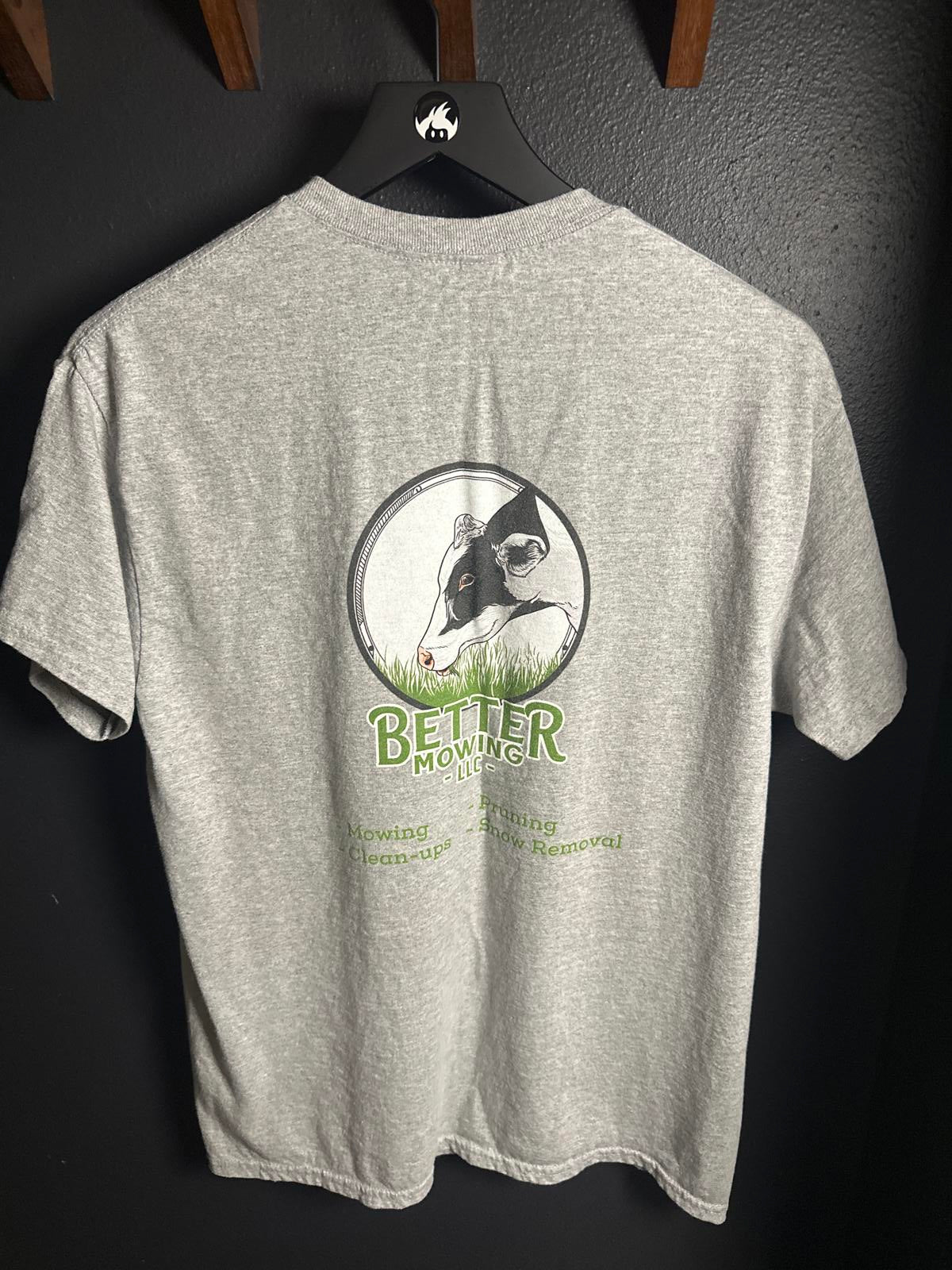 Better Mowing LLC Gray Men's T-Shirt