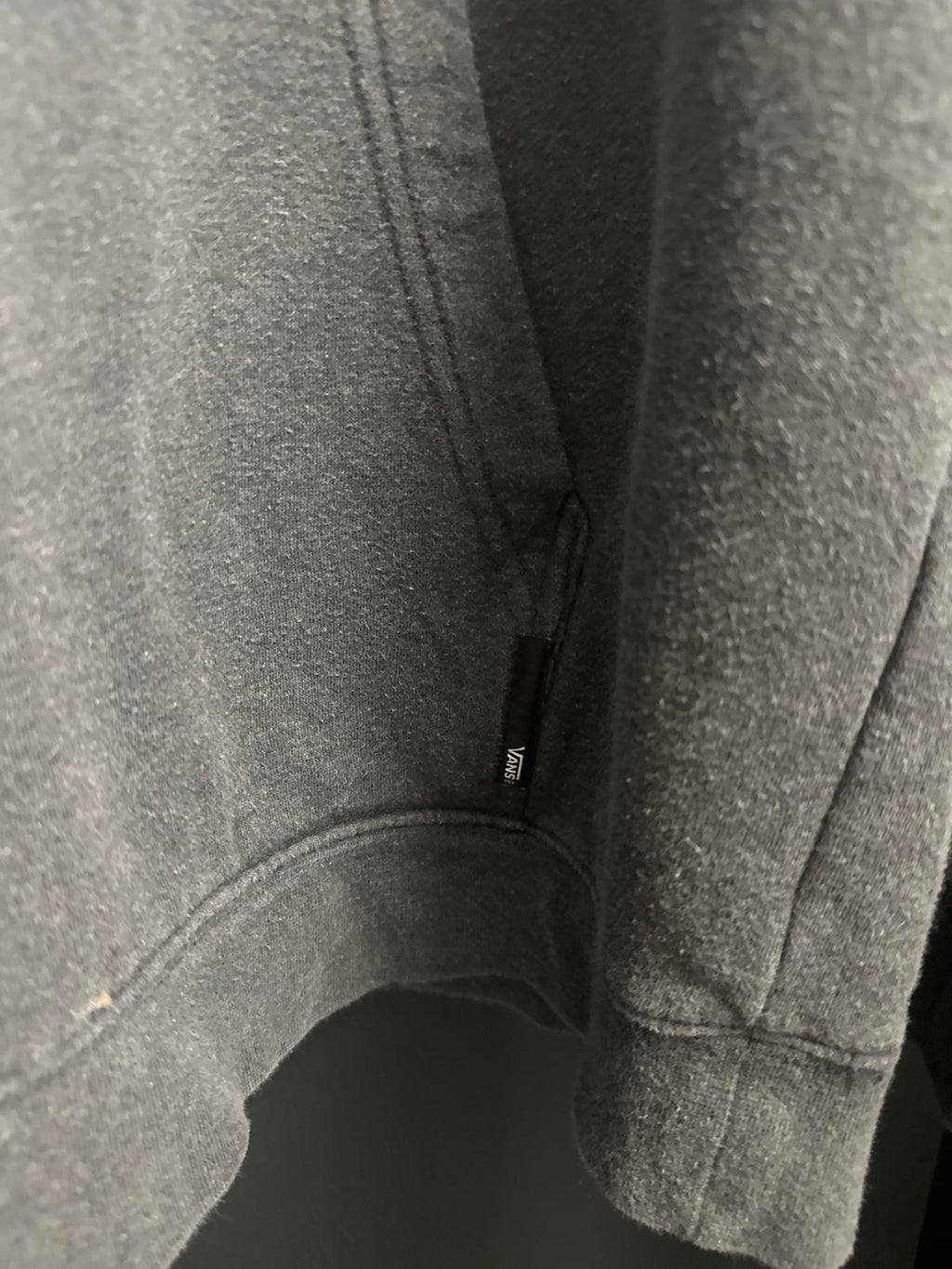Vans Off The Wall Hoodie - Gray - Bear Design