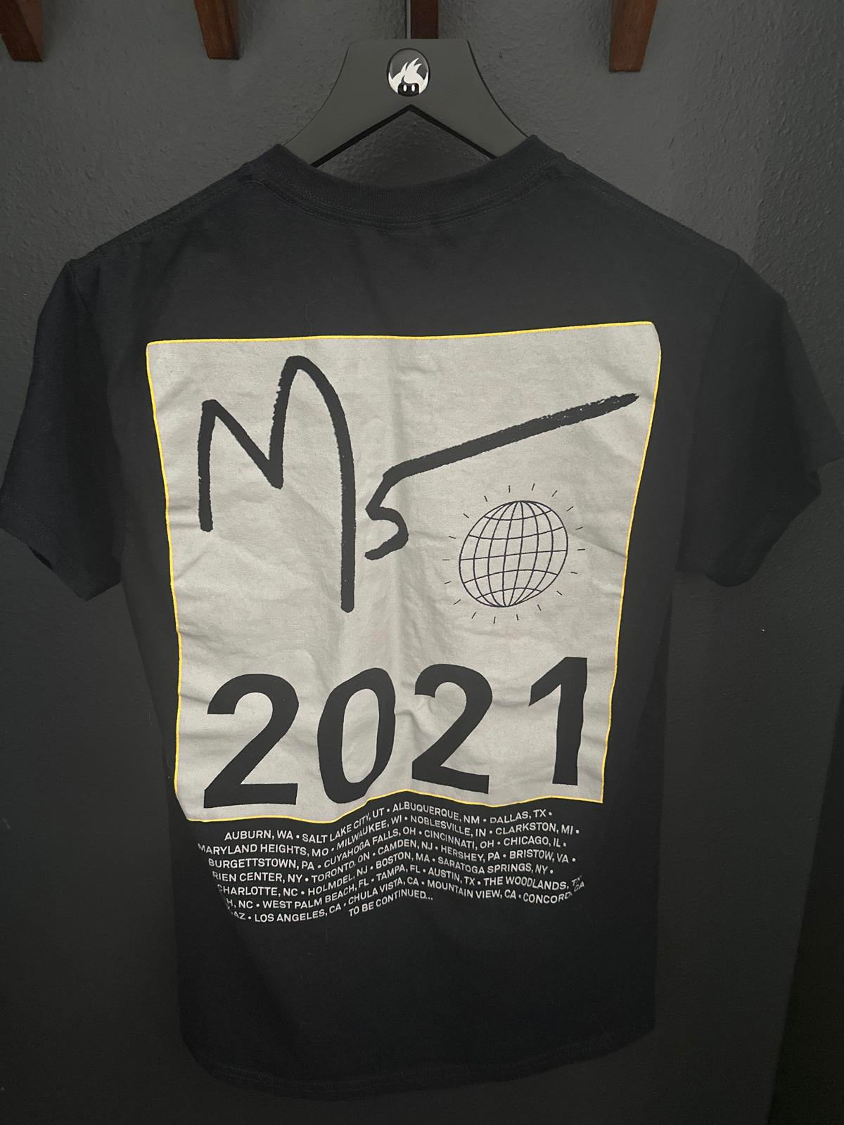 Maroon 5 Band T-Shirt Black 2021 Tour