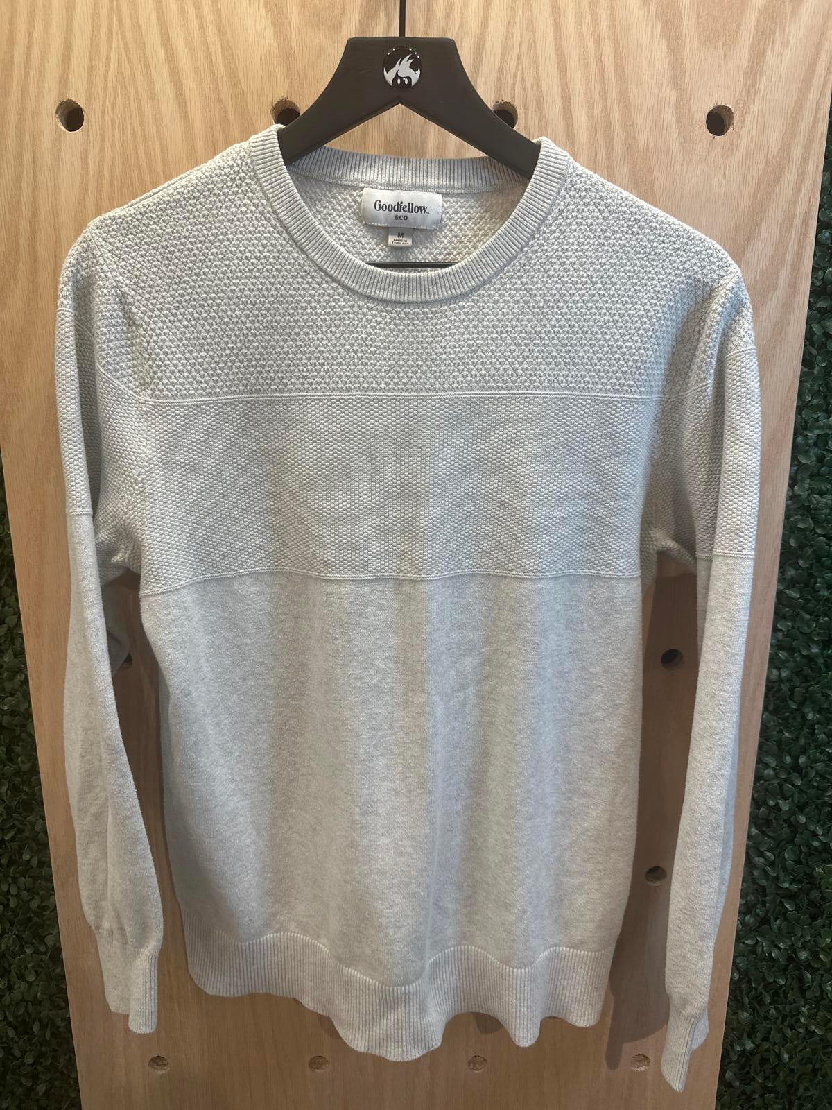 Goodfellow & Co Light Gray Men's Sweater, Medium