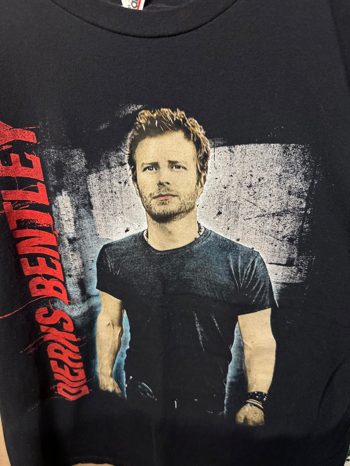 Men's Black Dierks Bentley Graphic T-Shirt