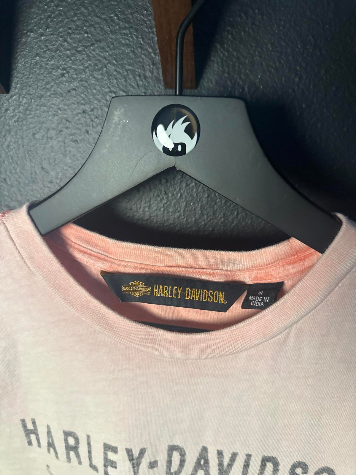 Harley-Davidson Graphic T-Shirt - Soft Pink