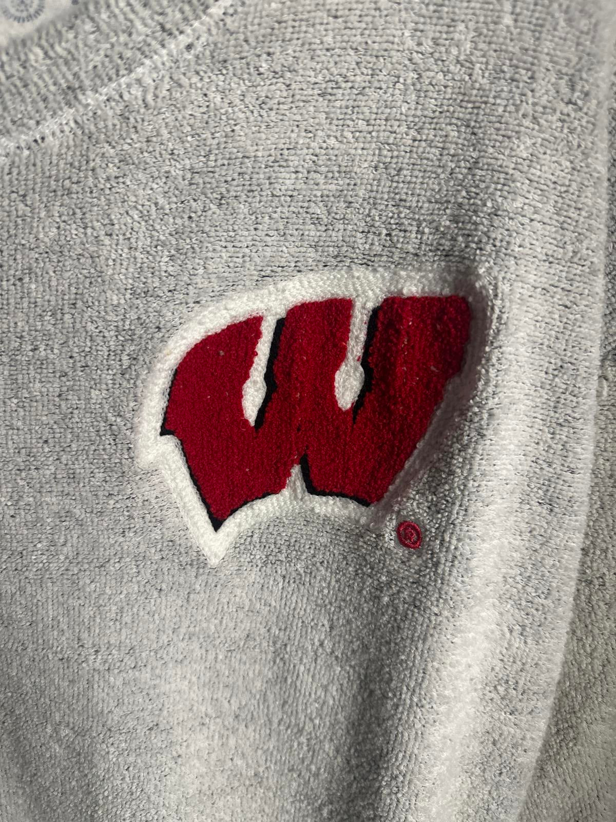 Pressbox Woman's Extra Large Wisconsin Crewneck Sweatshirt