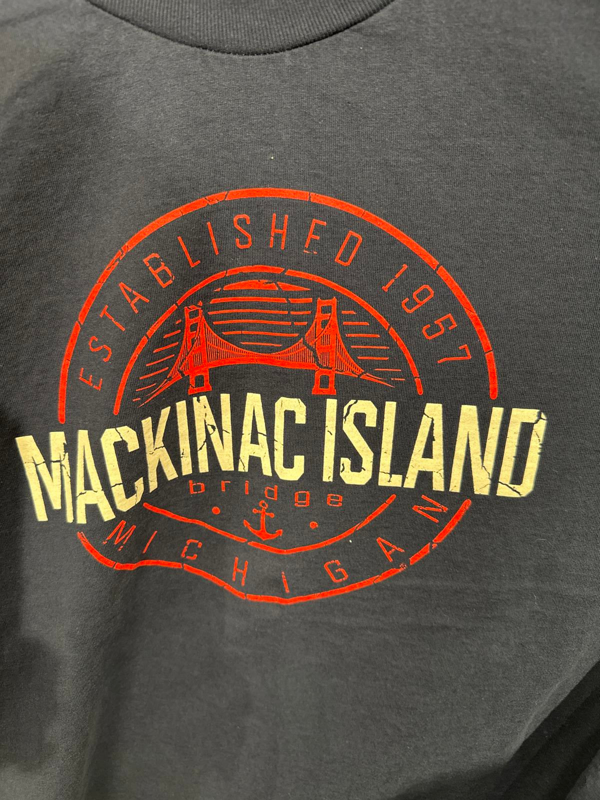 Mountain Mackinac Island Long Sleeve T-Shirt