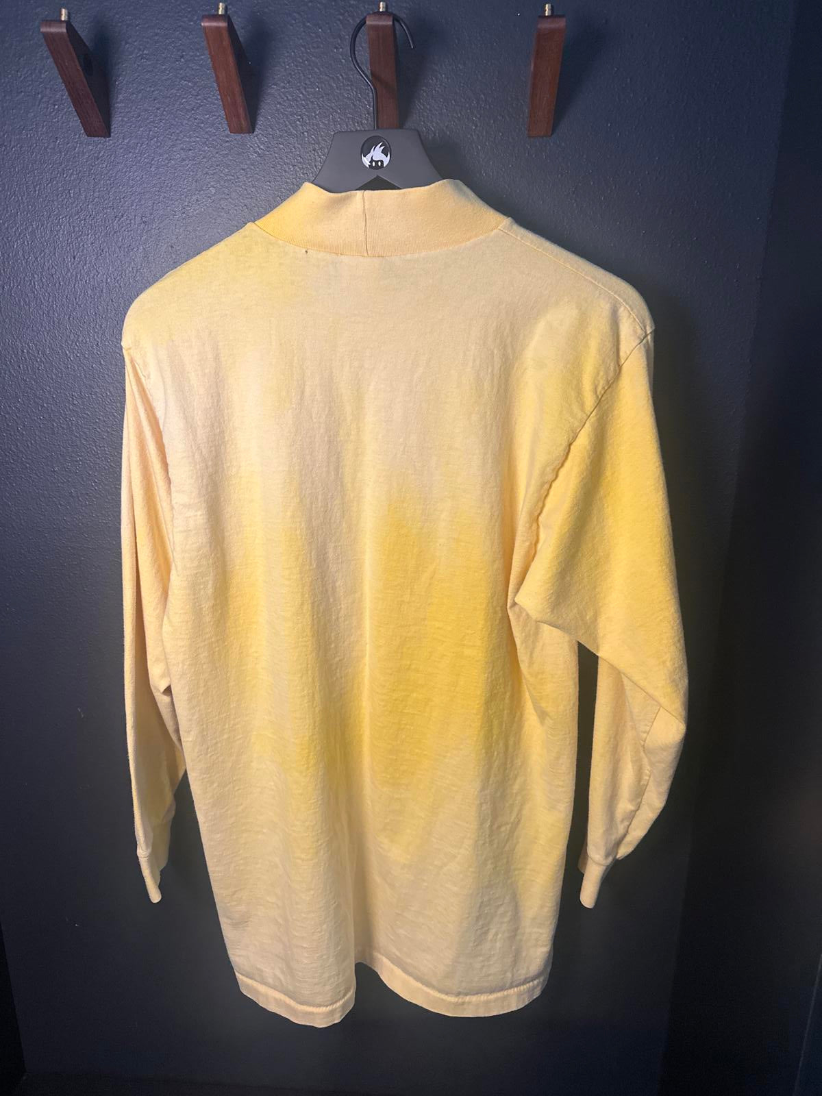 Vintage Green Bay Packers Yellow Long Sleeve Tee