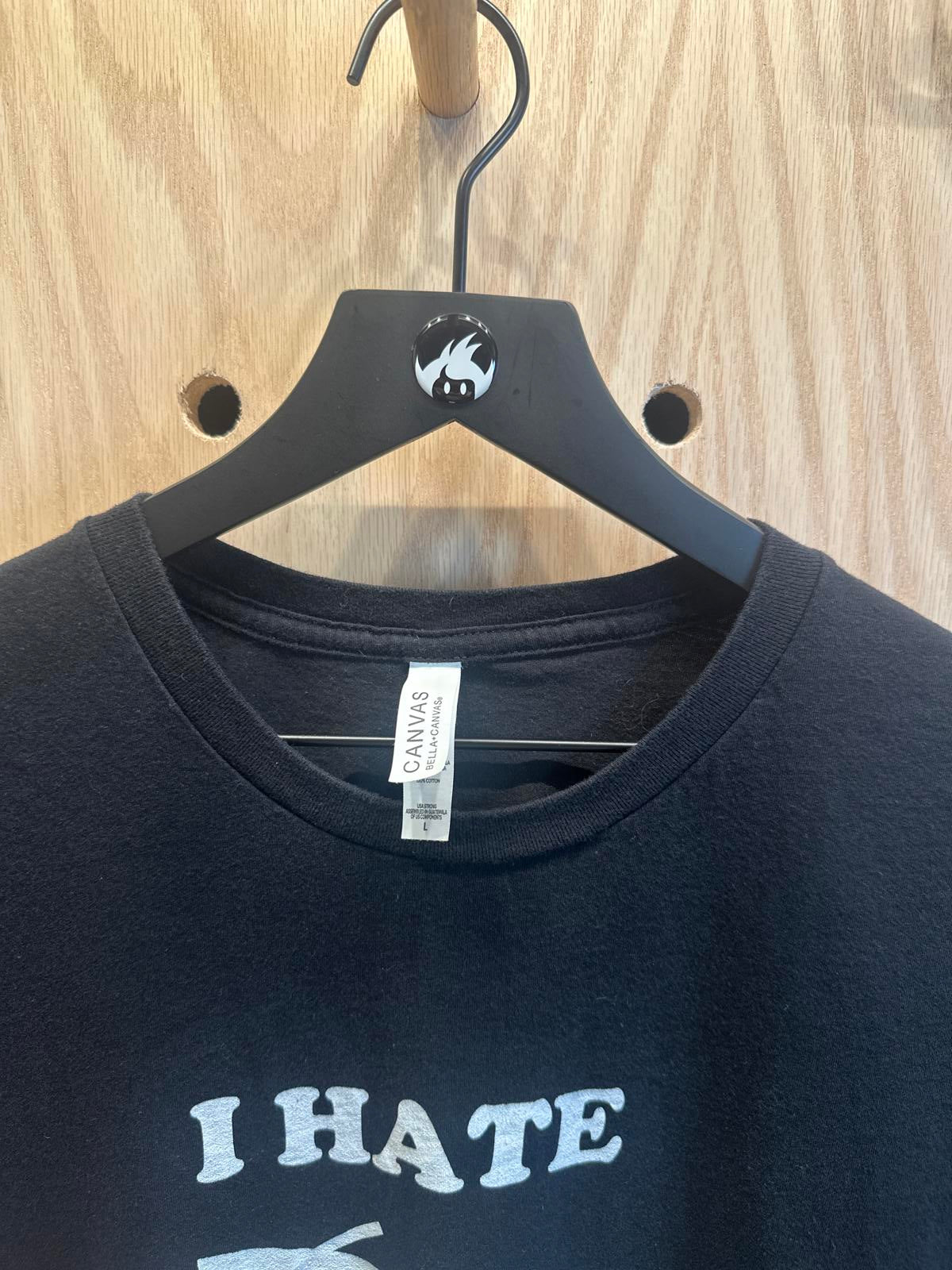 Bella+Canvas Black Graphic T-Shirt "I Hate Pulling Out" Boating
