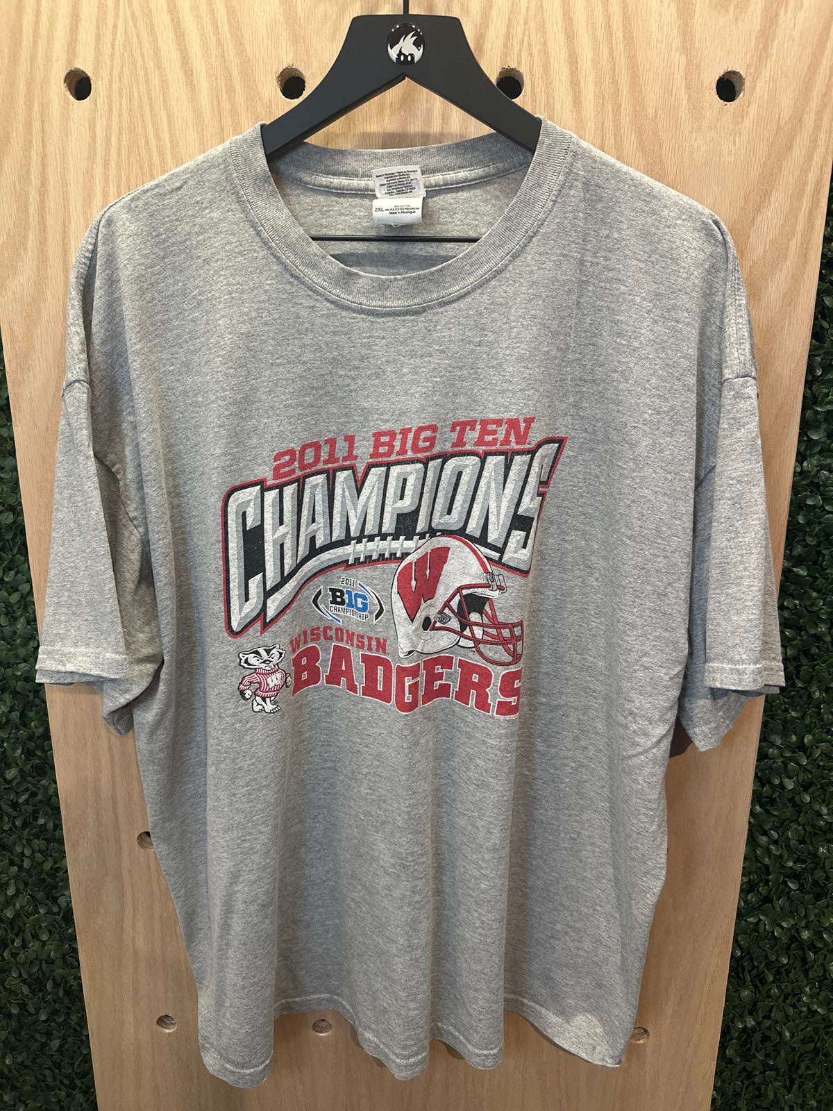 Gildan 2011 Big Ten Champions Wisconsin Badgers T-Shirt
