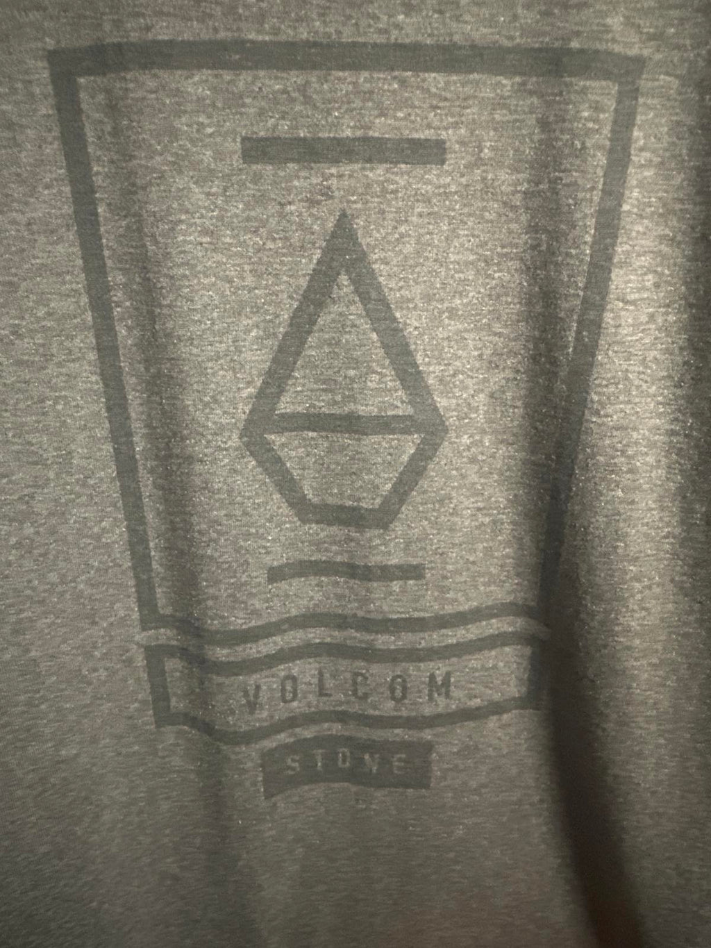 Volcom Gray Graphic T-Shirt