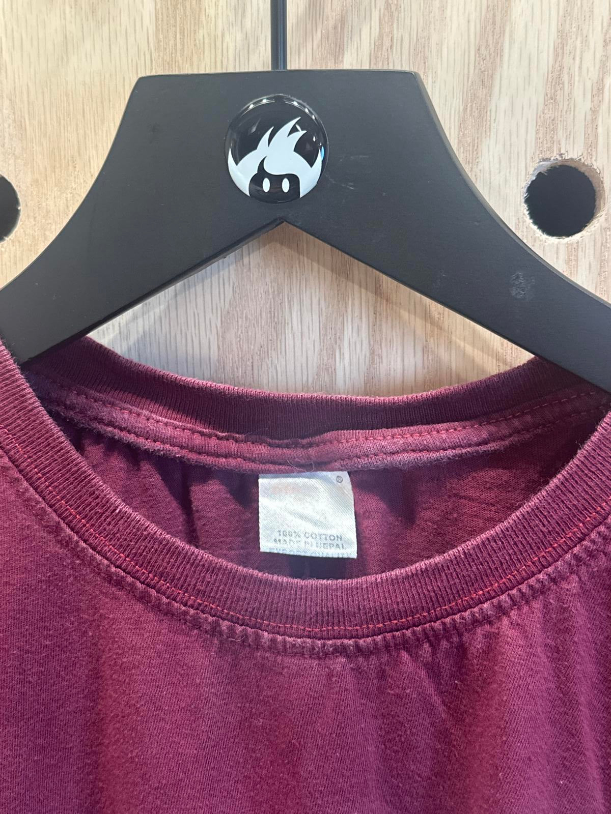 Maroon Nepal Graphic T-Shirt