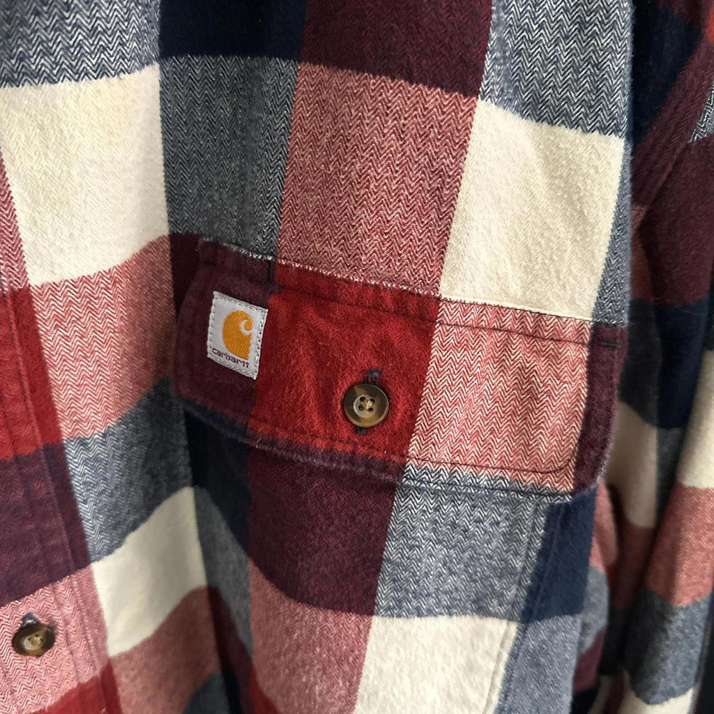 Carhartt Men's Multi and Red Shirt
