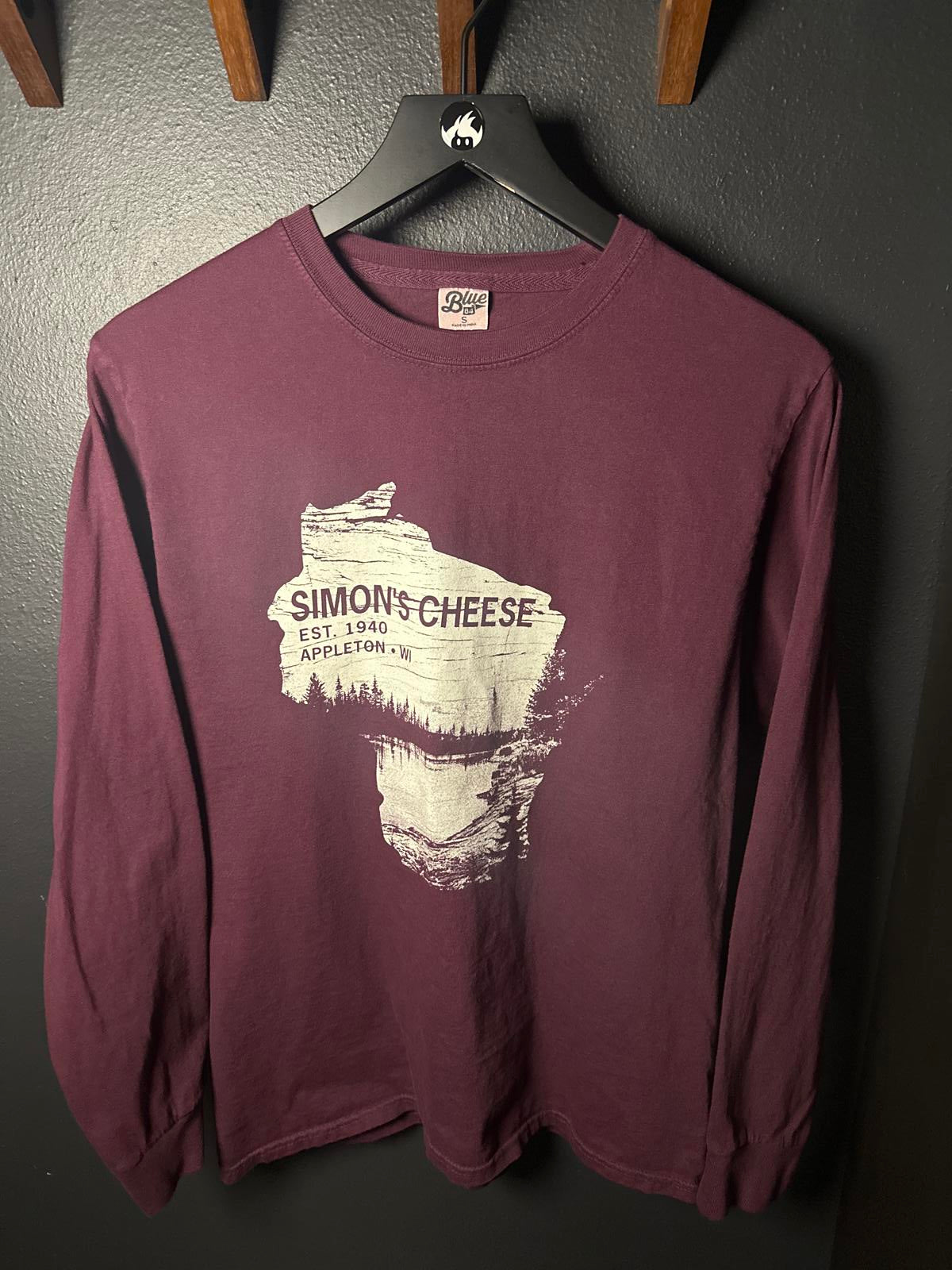 Simon's Cheese Long Sleeve Tee - Appleton, WI - Est. 1940