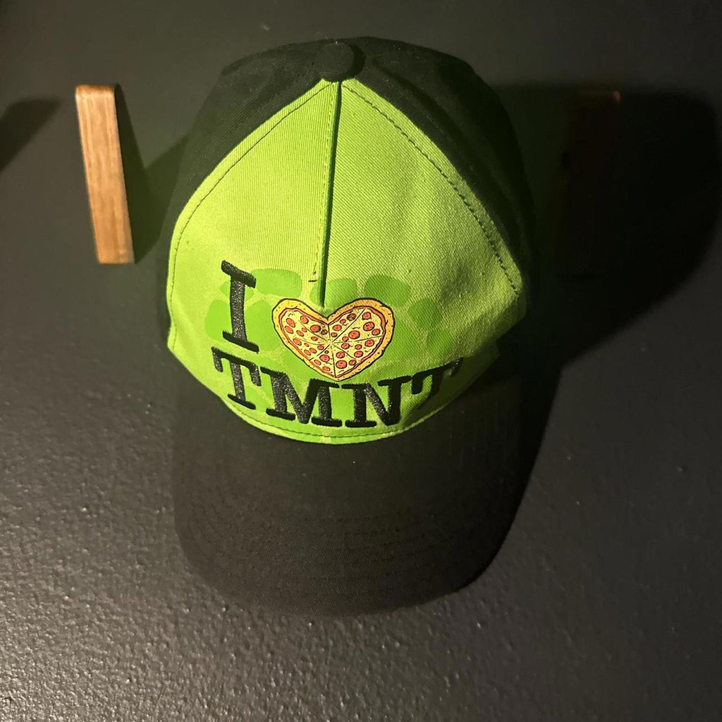 Nickelodeon Men's Green and Multi Hat