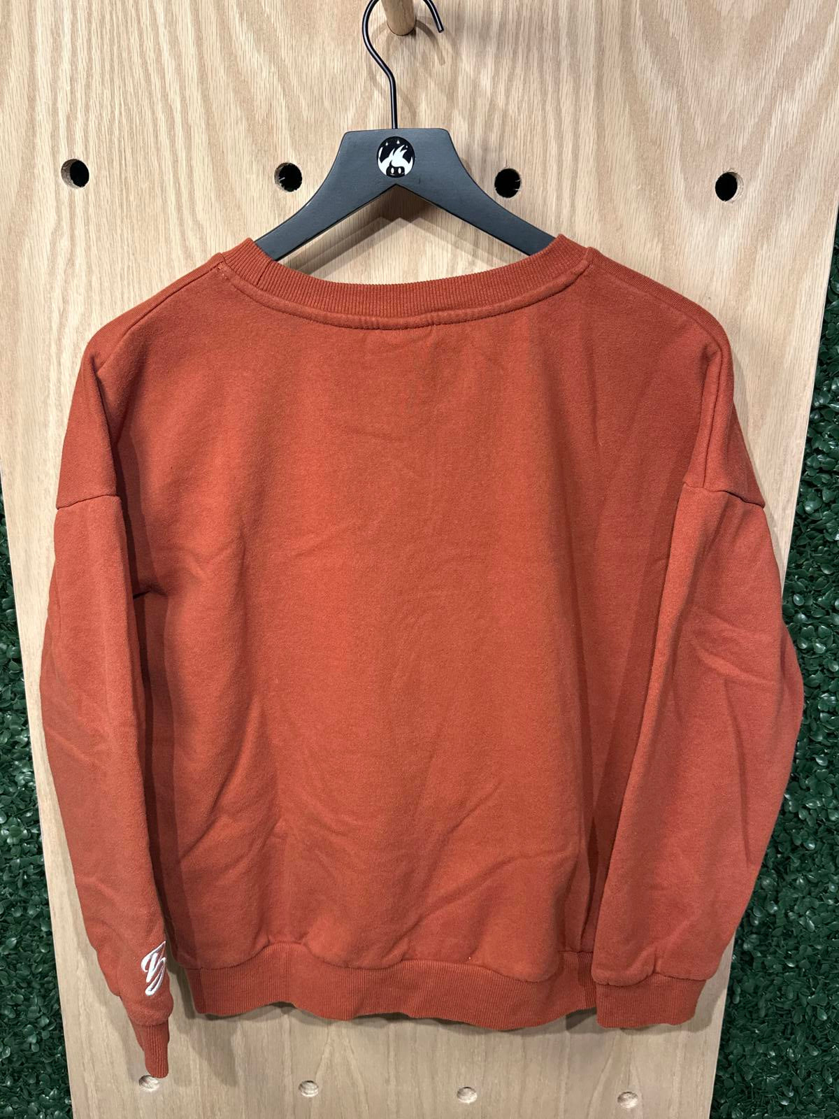 IML Women's Rust Floral Print Sweatshirt