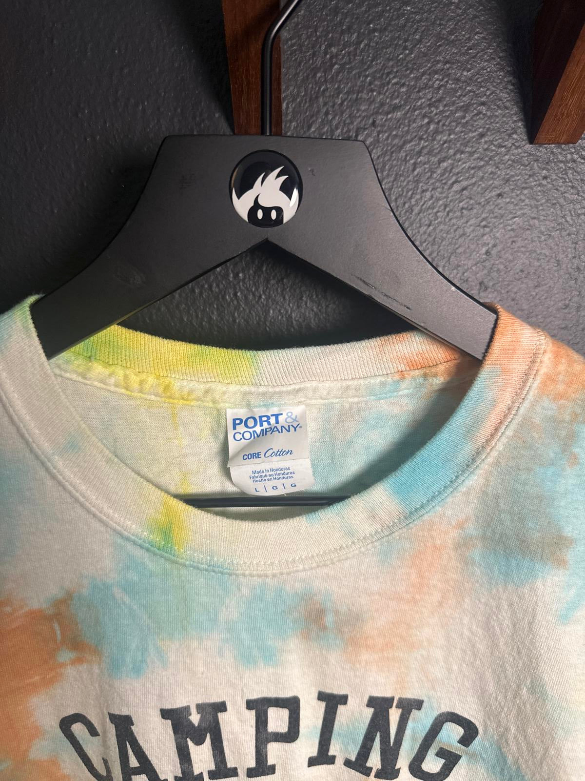 Camping is My Favorite Season Tie-Dye T-Shirt - Port Company