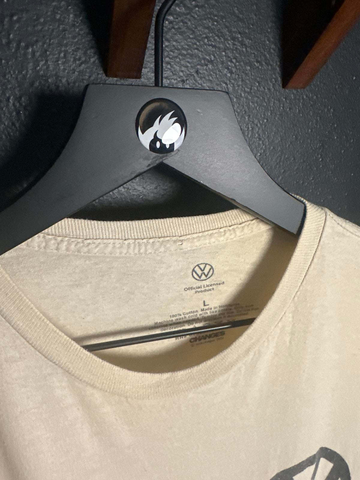 Volkswagen Official Licensed Beige T-Shirt with VW Logo