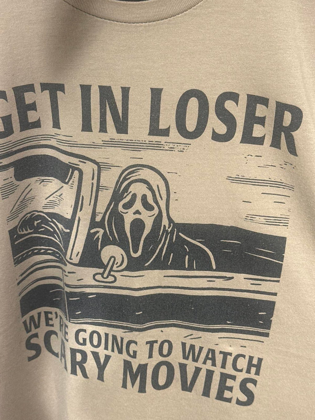 Ghost Face Halloween Graphic T-Shirt
