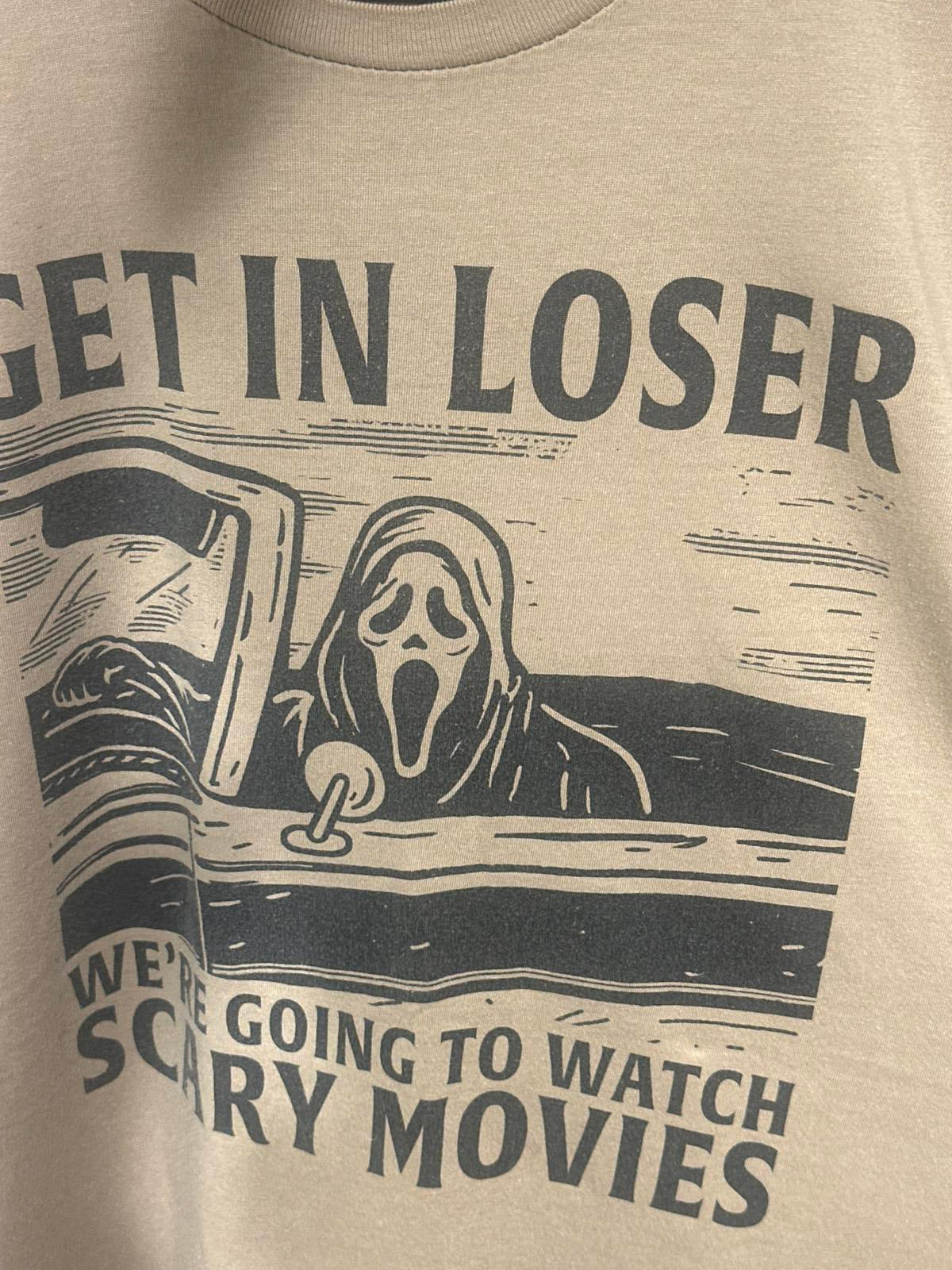 Ghost Face Halloween Graphic T-Shirt
