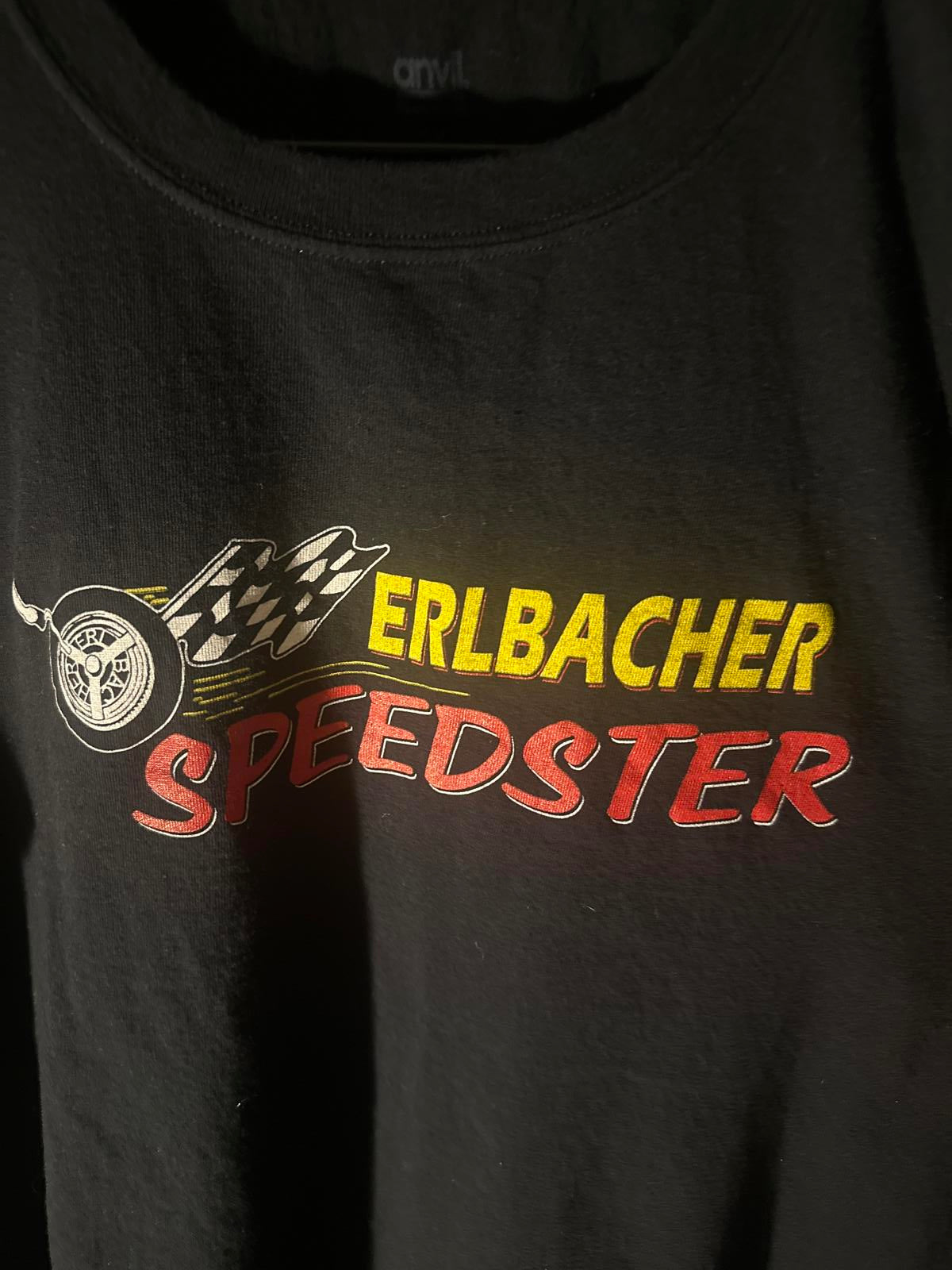 Erlbacher Speedster Graphic Tee - Black