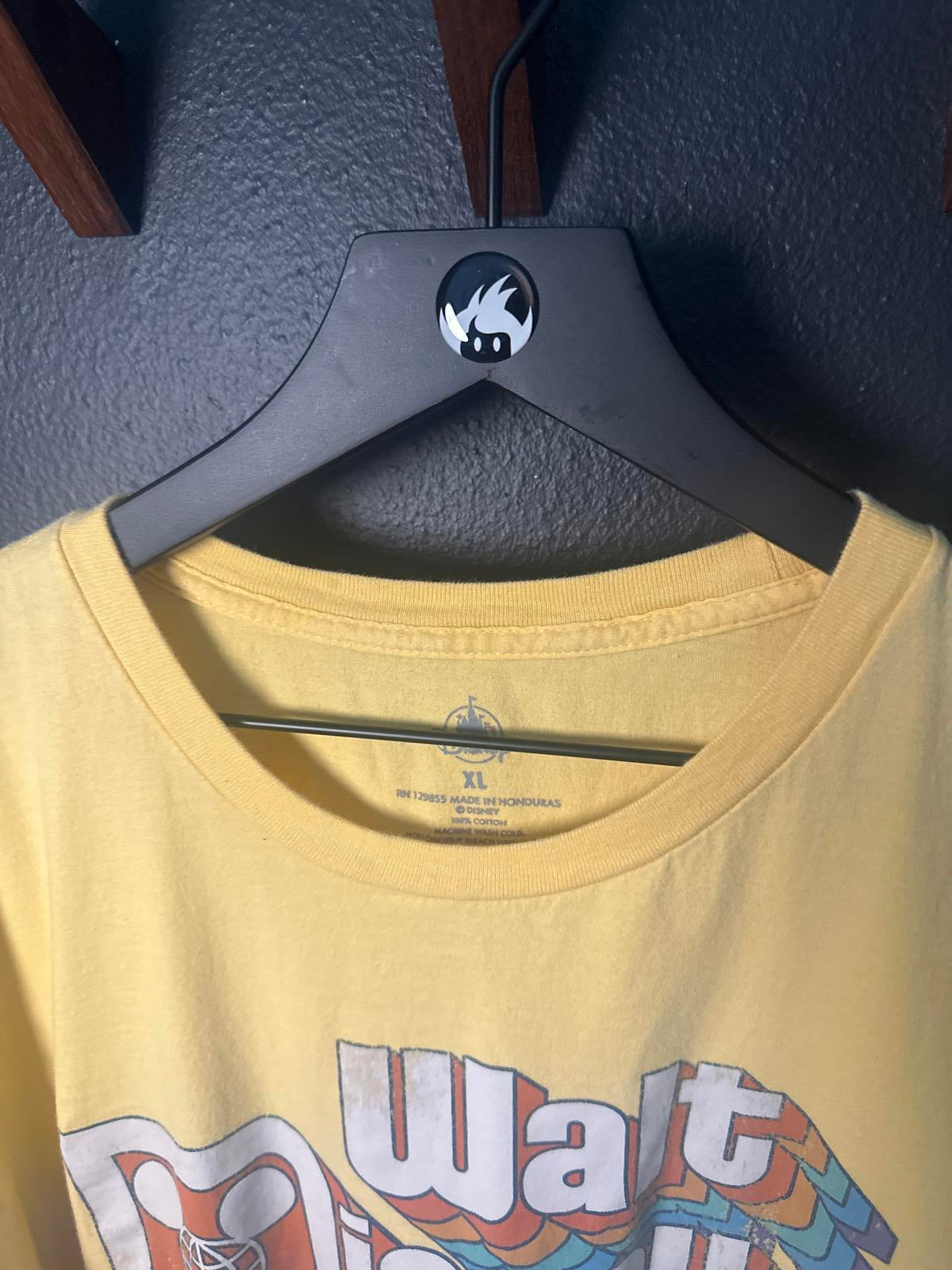 Walt Disney World Graphic Tee - Yellow XL