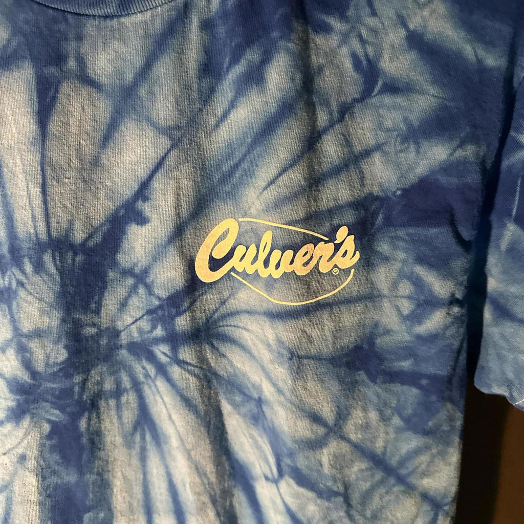 Colortone Blue Tie-Dye Culver's T-Shirt
