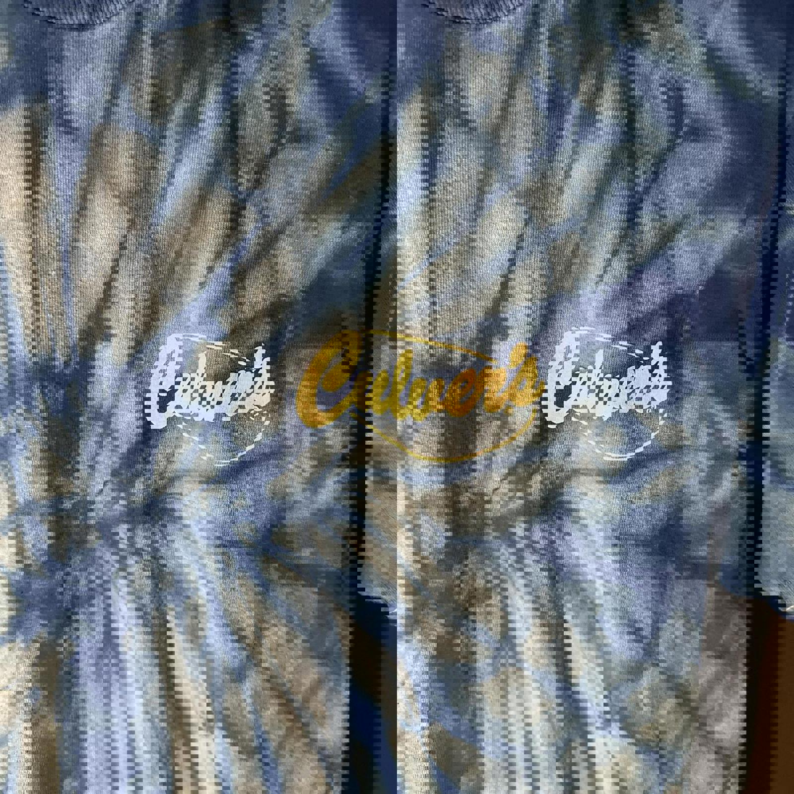Colortone Blue Tie-Dye Culver's T-Shirt