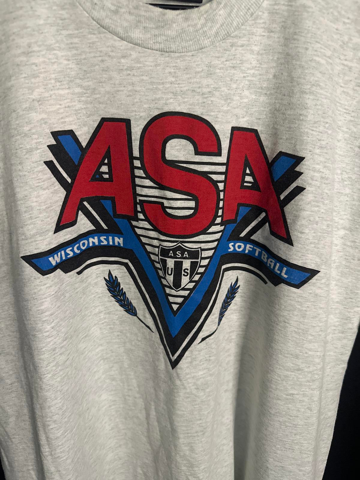 Vintage ASA Wisconsin Softball T-Shirt
